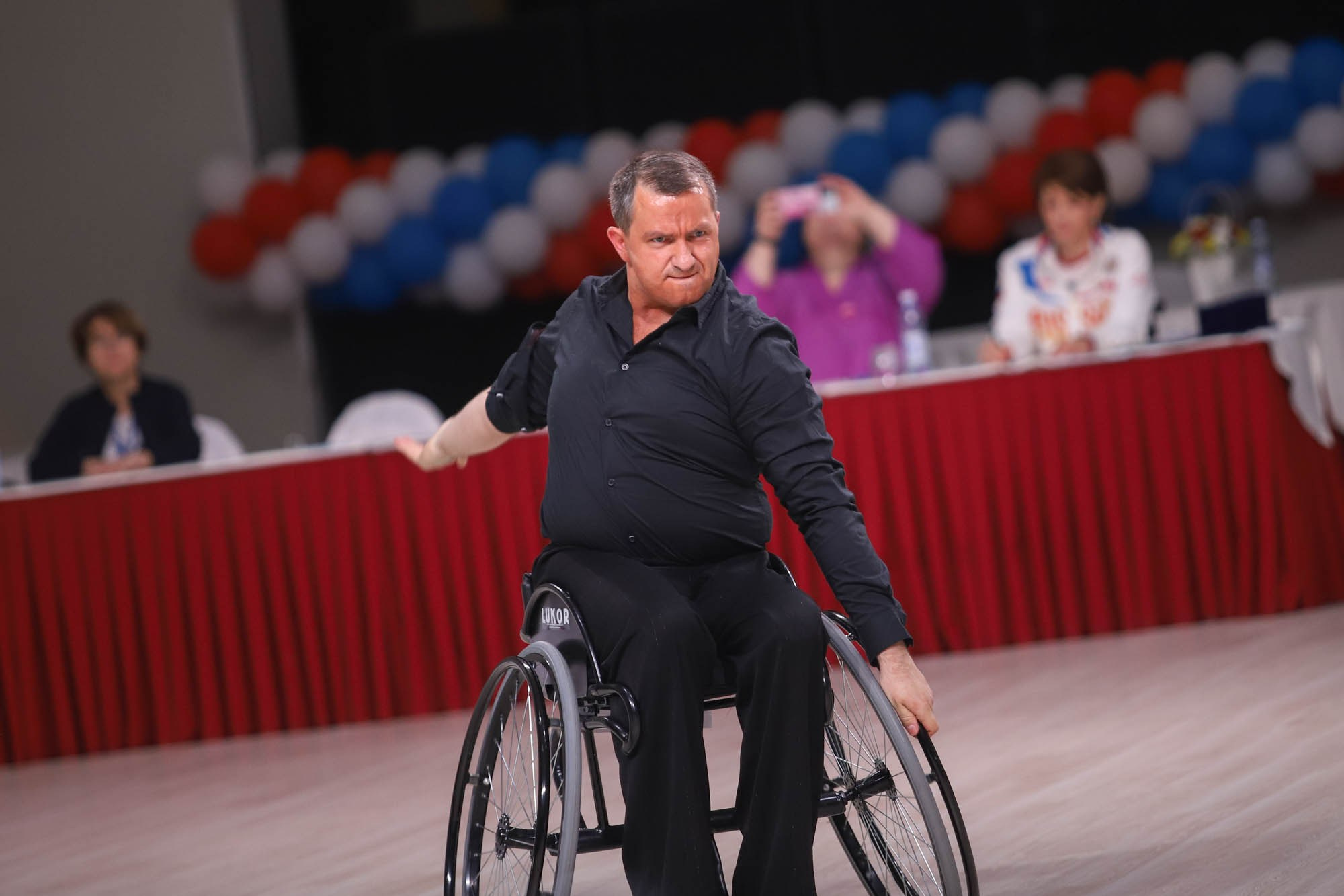 Чемпионат России по танцам на колясках. Фотограф Дарья Попова