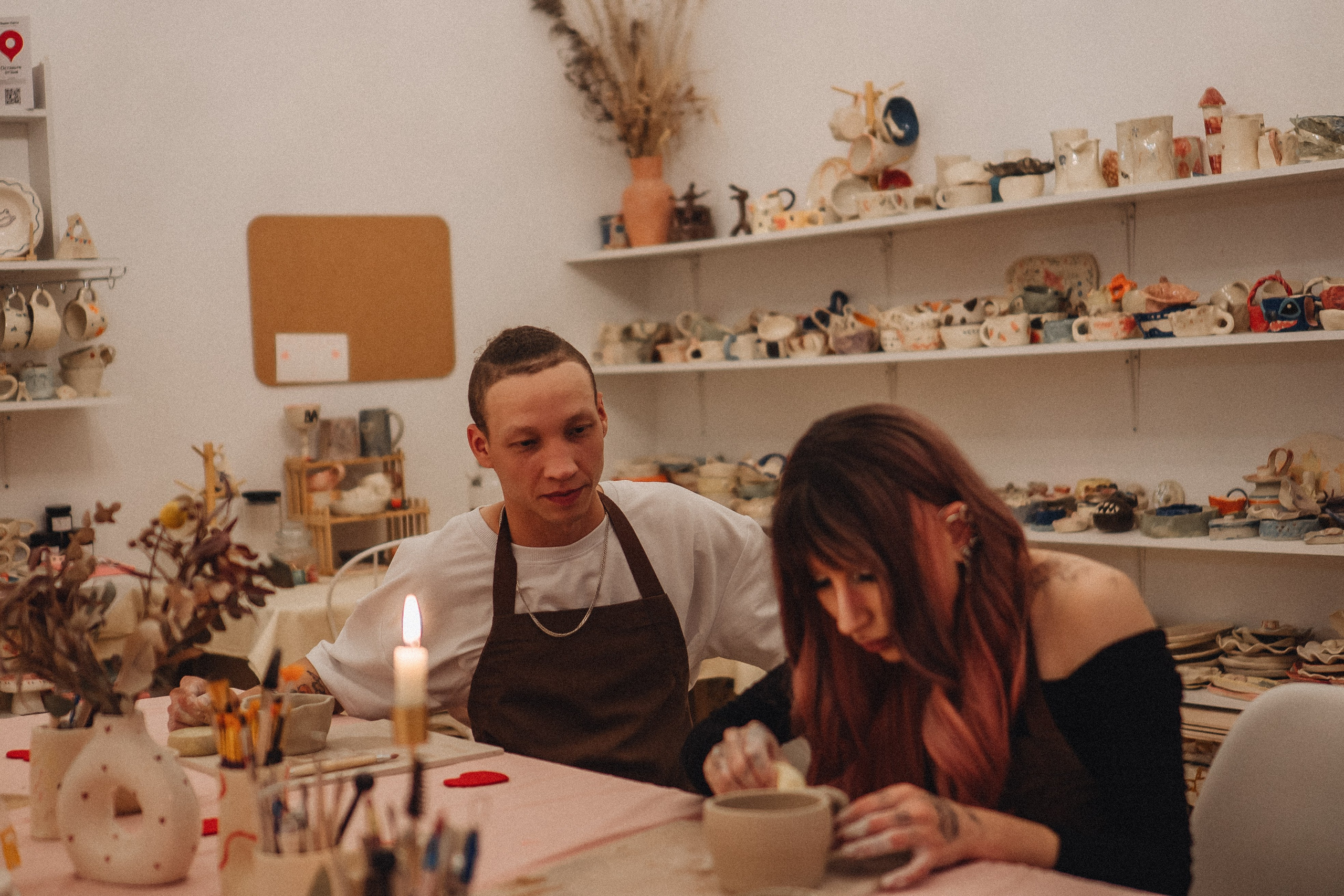 СВИДАНИЕ В ГОНЧАРНОЙ МАСТЕРСКОЙ. Профессиональный фотограф, Санкт-Петербург — Виктория Богомолова