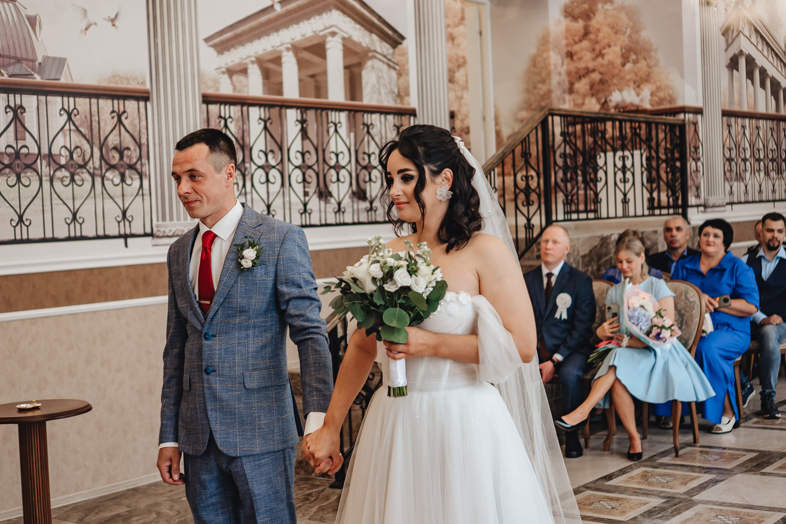 СВАДЕБНАЯ СЬЕМКА В ЗАГСЕ НА МОСКОВСКОМ ПРОСПЕКТЕ. Профессиональный фотограф, Санкт-Петербург — Виктория Богомолова