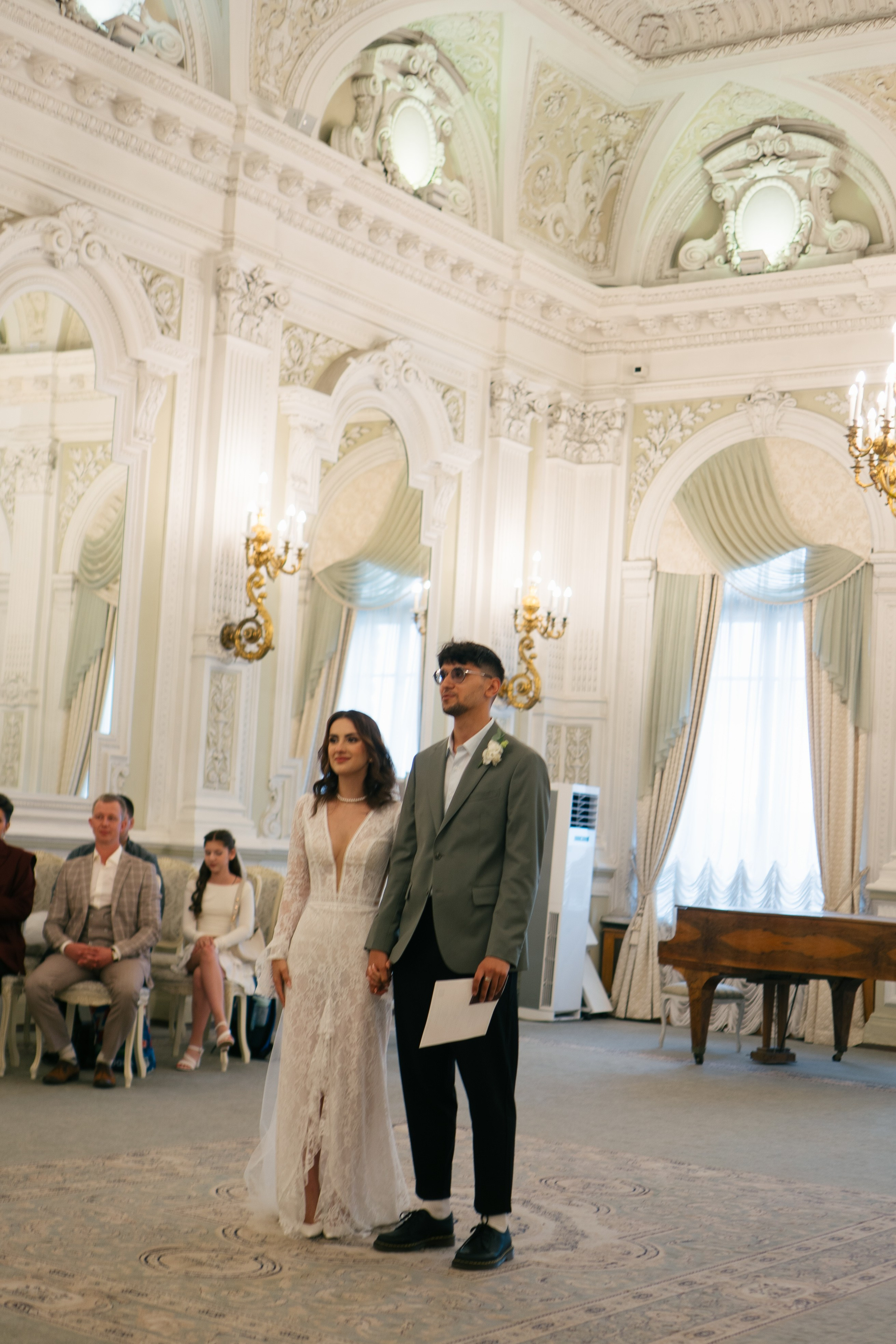 СВАДЕБНАЯ СЬЕМКА В ПЕРВОМ ДВОРЦЕ БРАКОСОЧЕТАНИЯ. Профессиональный фотограф, Санкт-Петербург — Виктория Богомолова