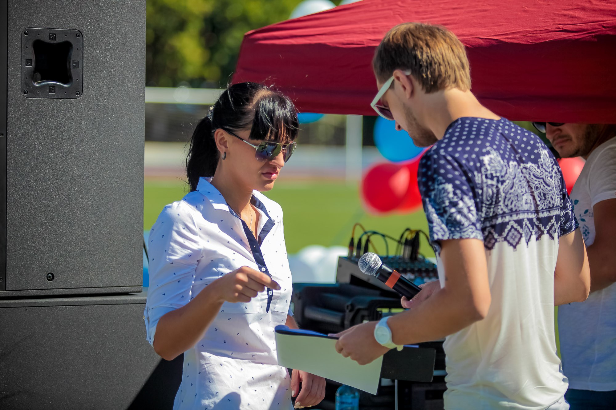 День Физкульт. Максим Матвийченко и Виктория Басова профессионалы своего дела