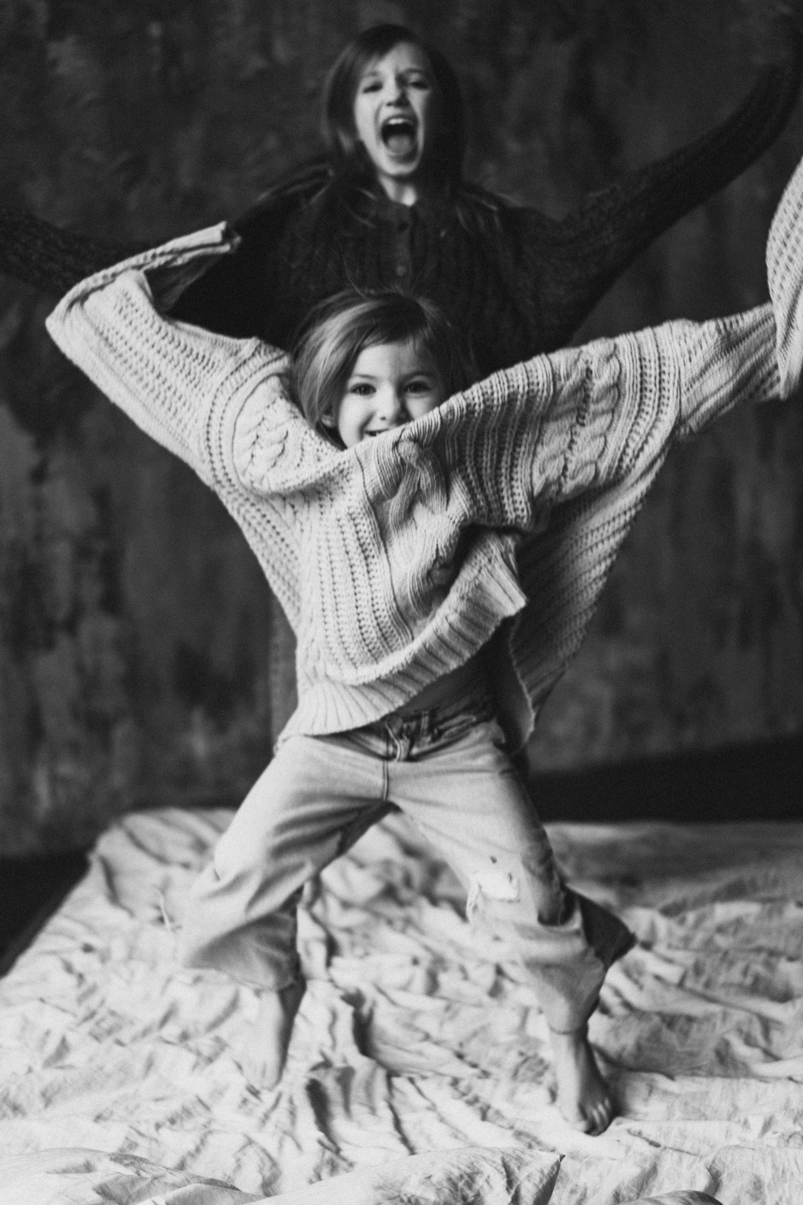 Наташа и девочки в проекте «Хочу как мама». Семейный и детский фотограф и видеограф в Москве, Серпухове и Тарусе Валерия Сорокина