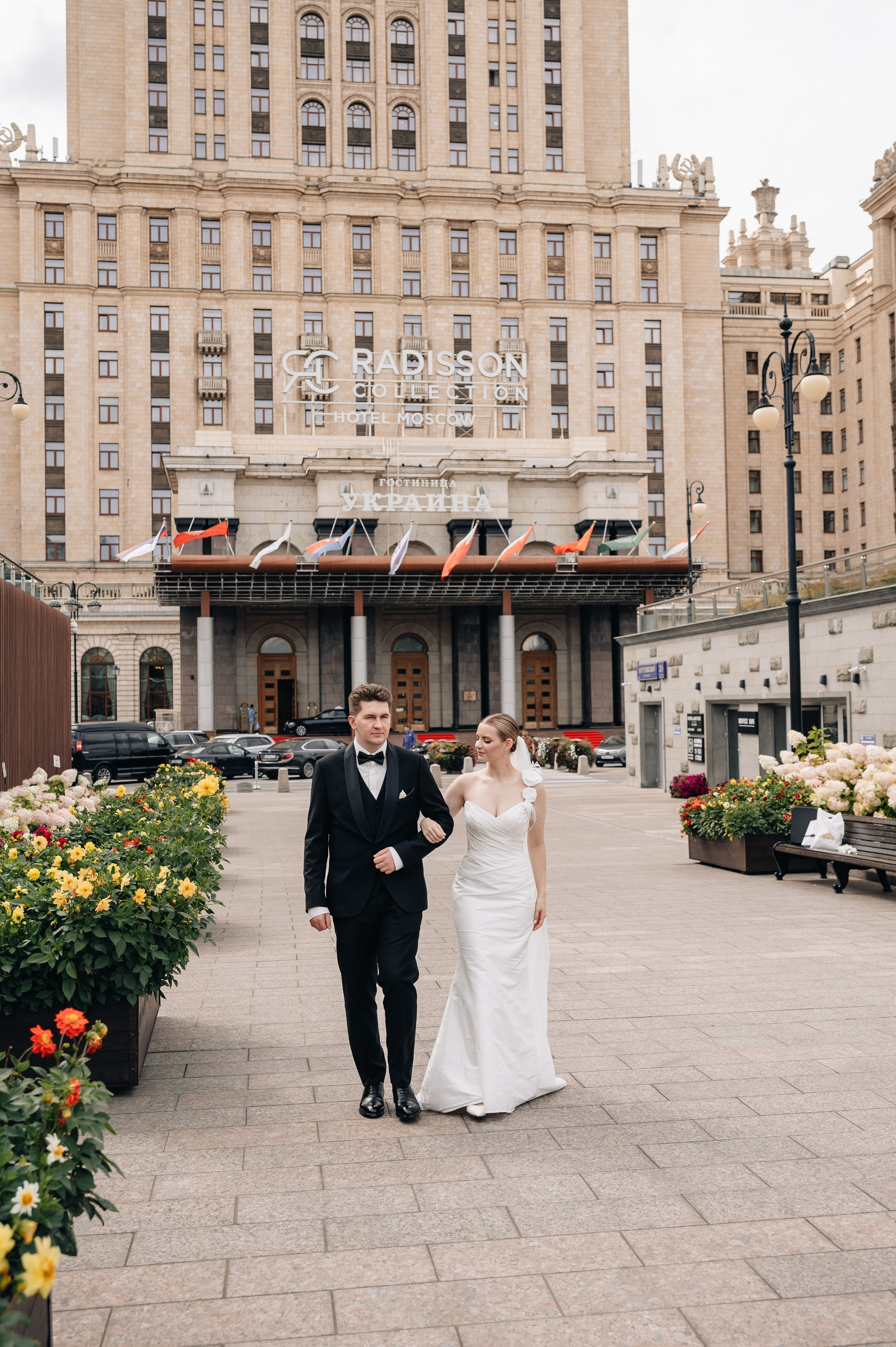 П&А | Гостиница «Украина», ГУМ и Таганский ЗАГС. Портретный фотограф Москва Светлана Кашура