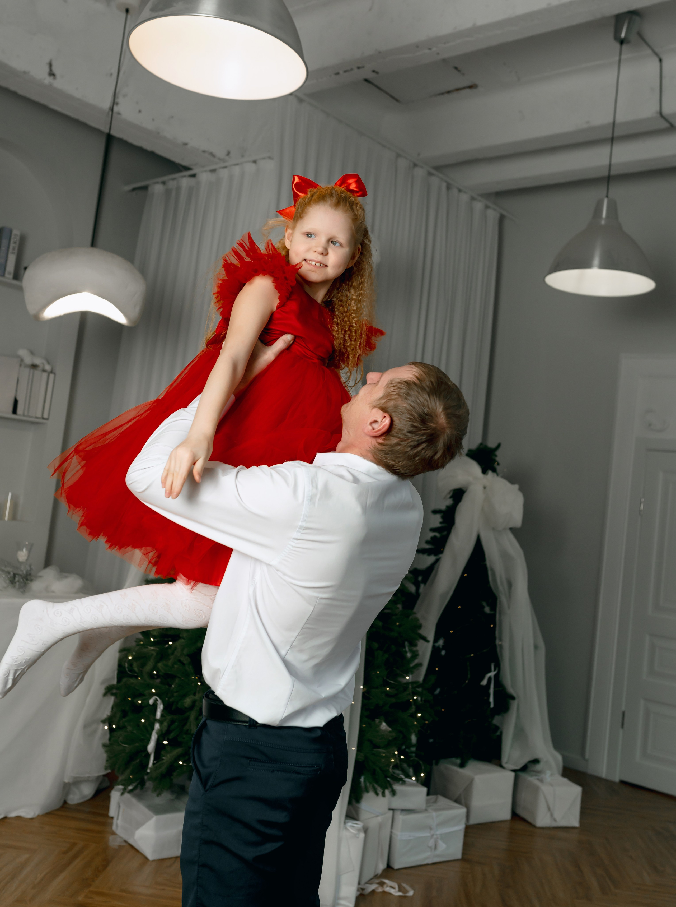 Новогодняя фотосессия в Family studio. Фотограф Ким Наталья в Красноярске