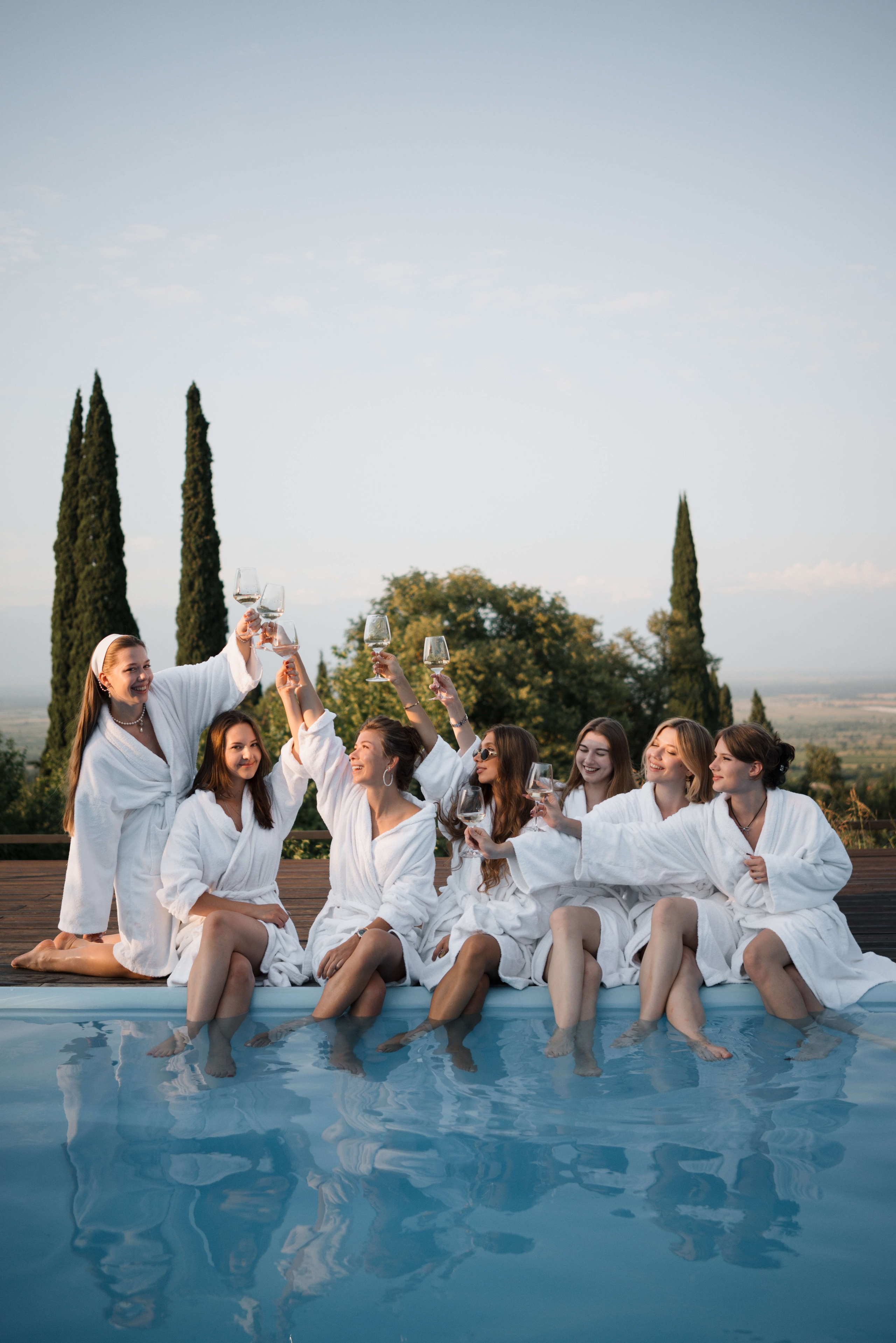 Девичник в отеле. Портретный и свадебный фотограф в Тбилиси • xeniqo