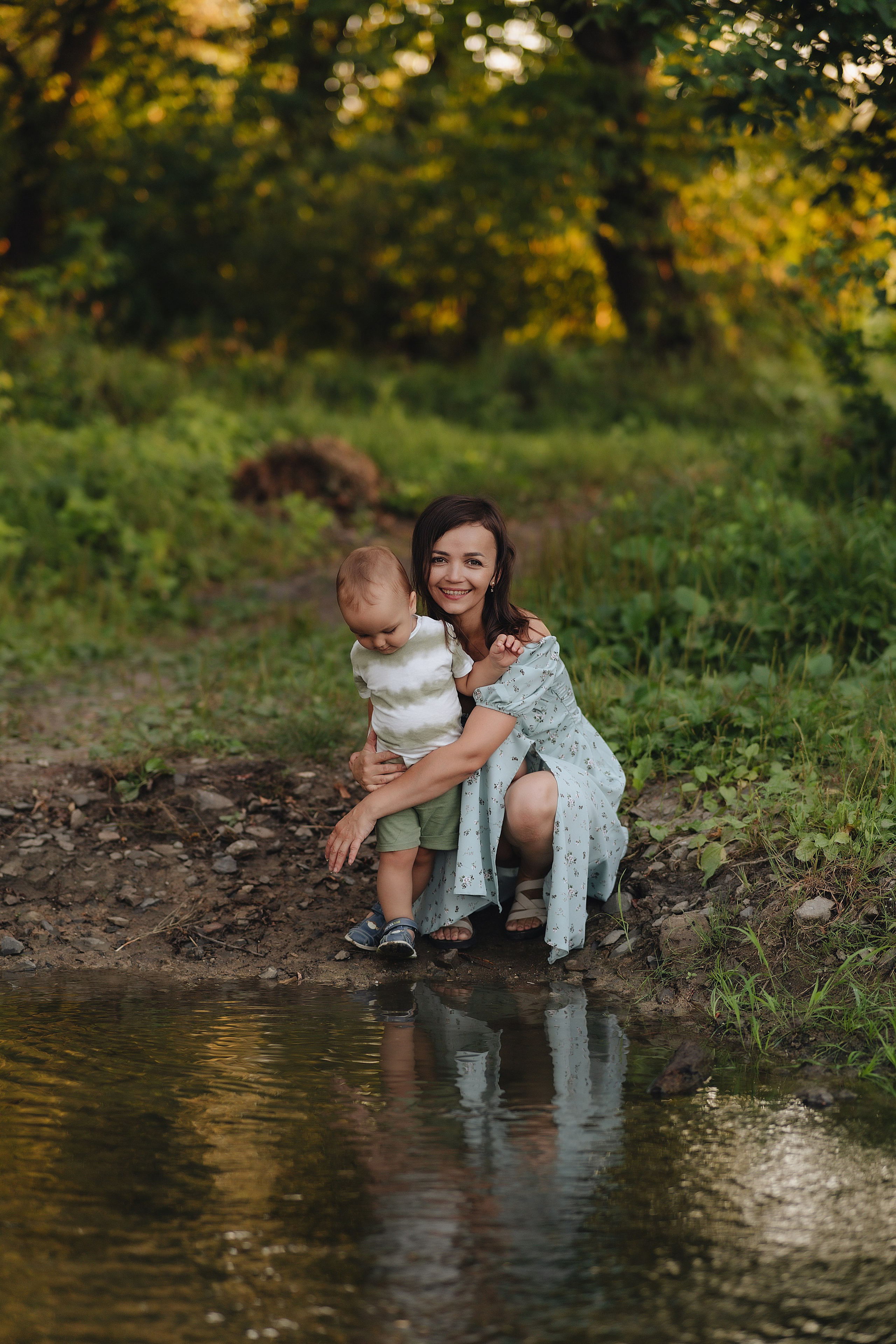 Семейная съемка на закате. Фотограф Карина Шмулёва. Воронеж и область