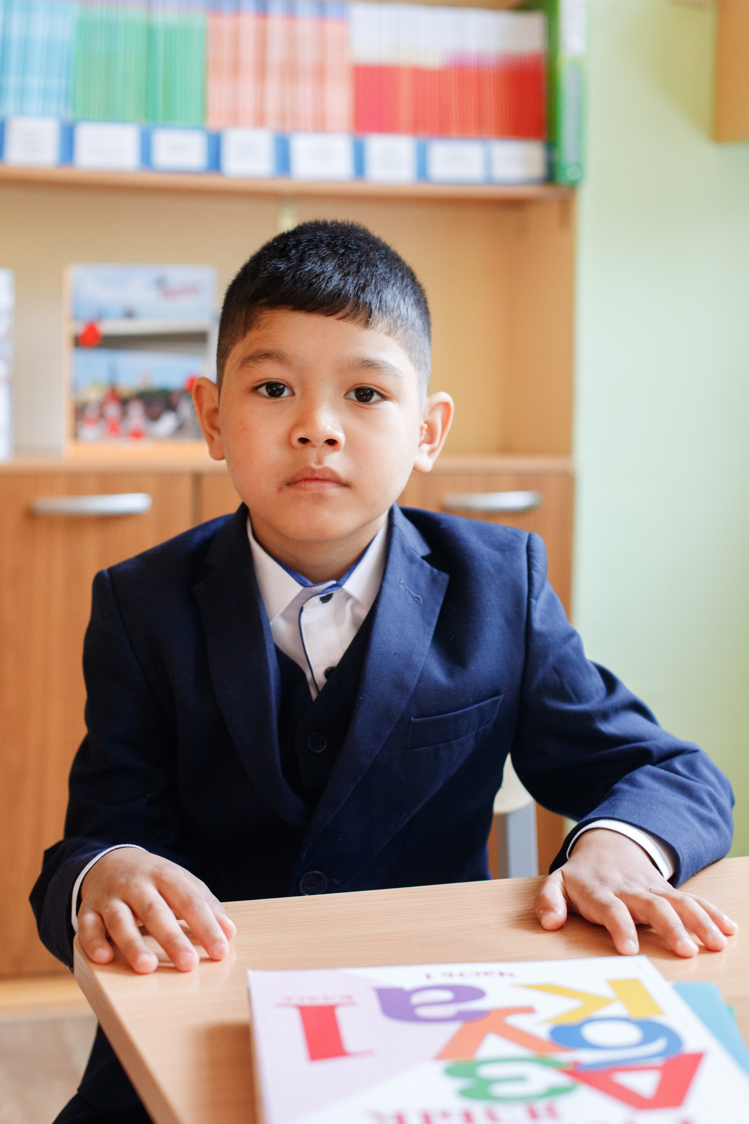 Репортажная съемка первого сентября для первоклассников. Семейный и школьный фотограф в Москве Анна Ткач