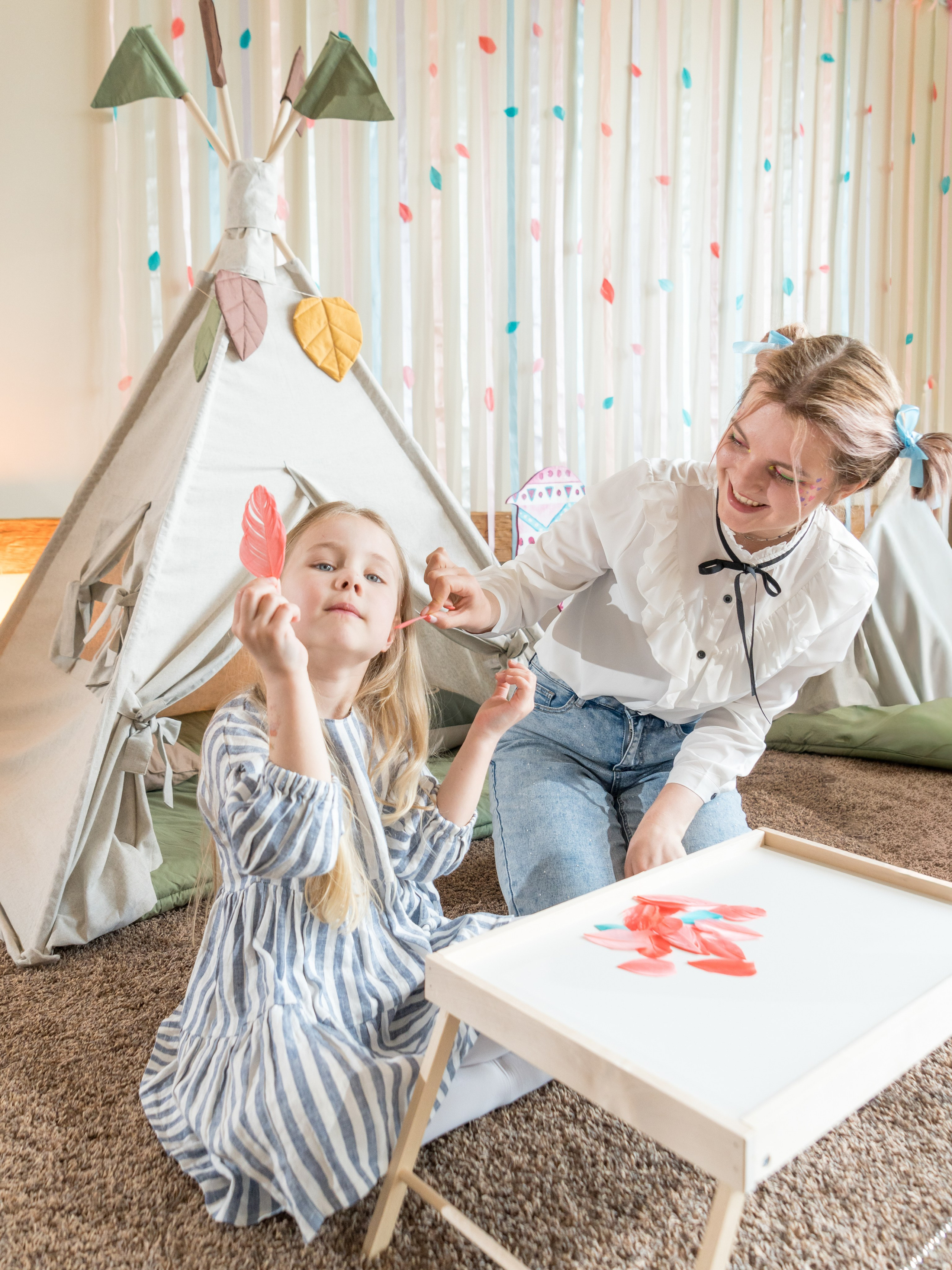 Детская фотосессия: Анна и Катя. Репортажный фотограф в Красной Поляне и Сочи Павлюченко Екатерина