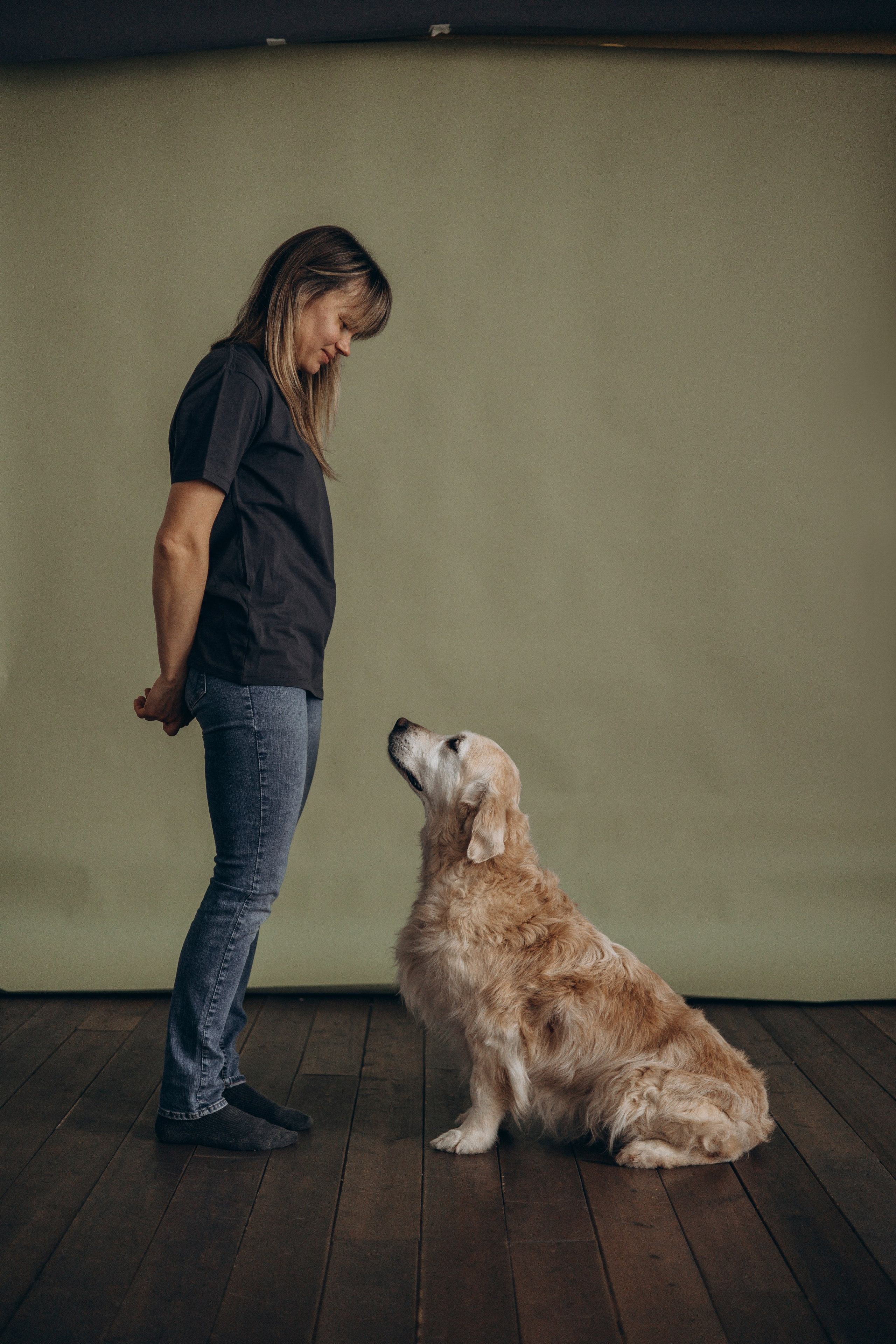 Ирина и Луна. Фотограф — Анималист | Санкт-Петербург