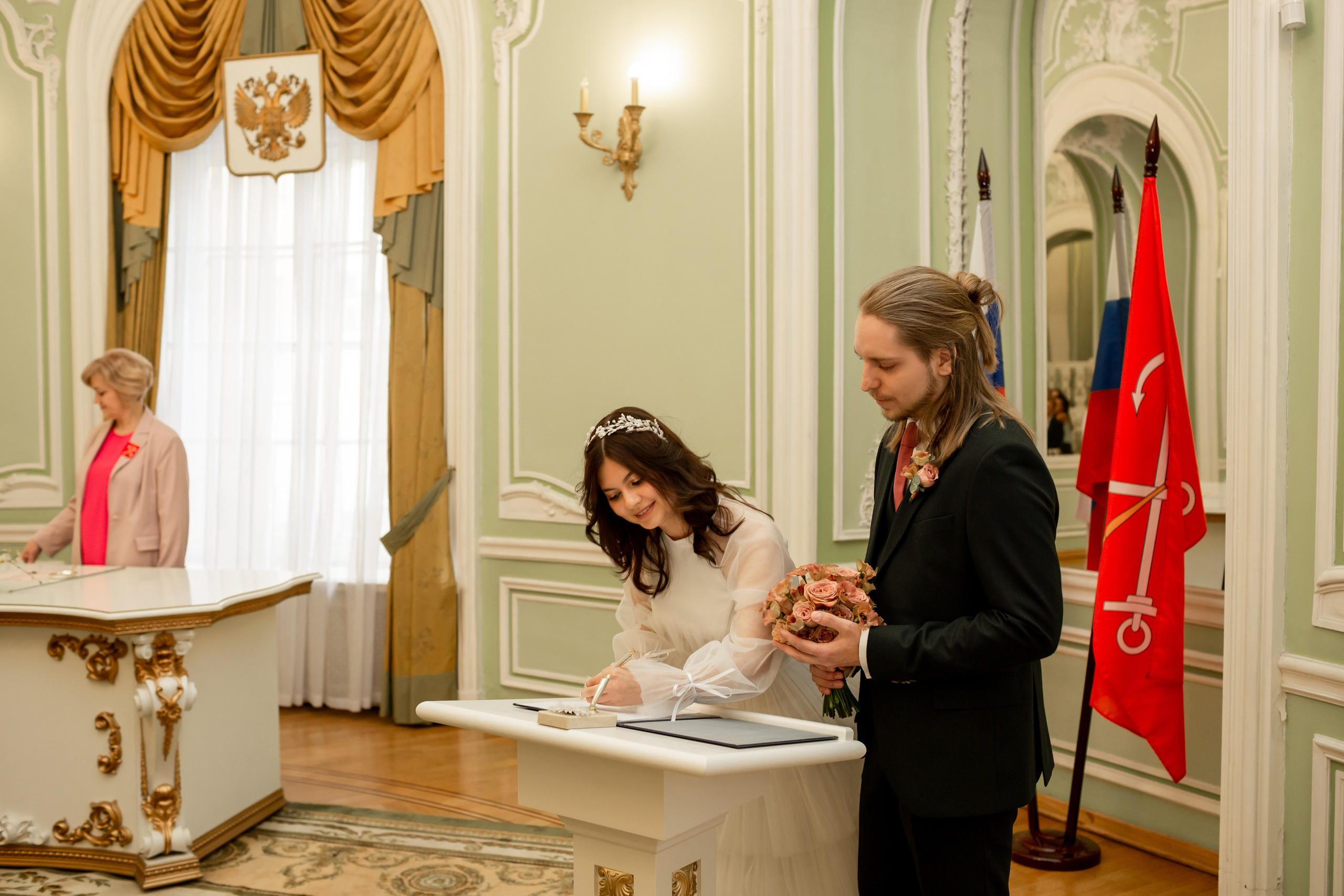 Свадебная фотосессия в Санкт-Петербурге. Свадебный фотограф Кирилл Белый