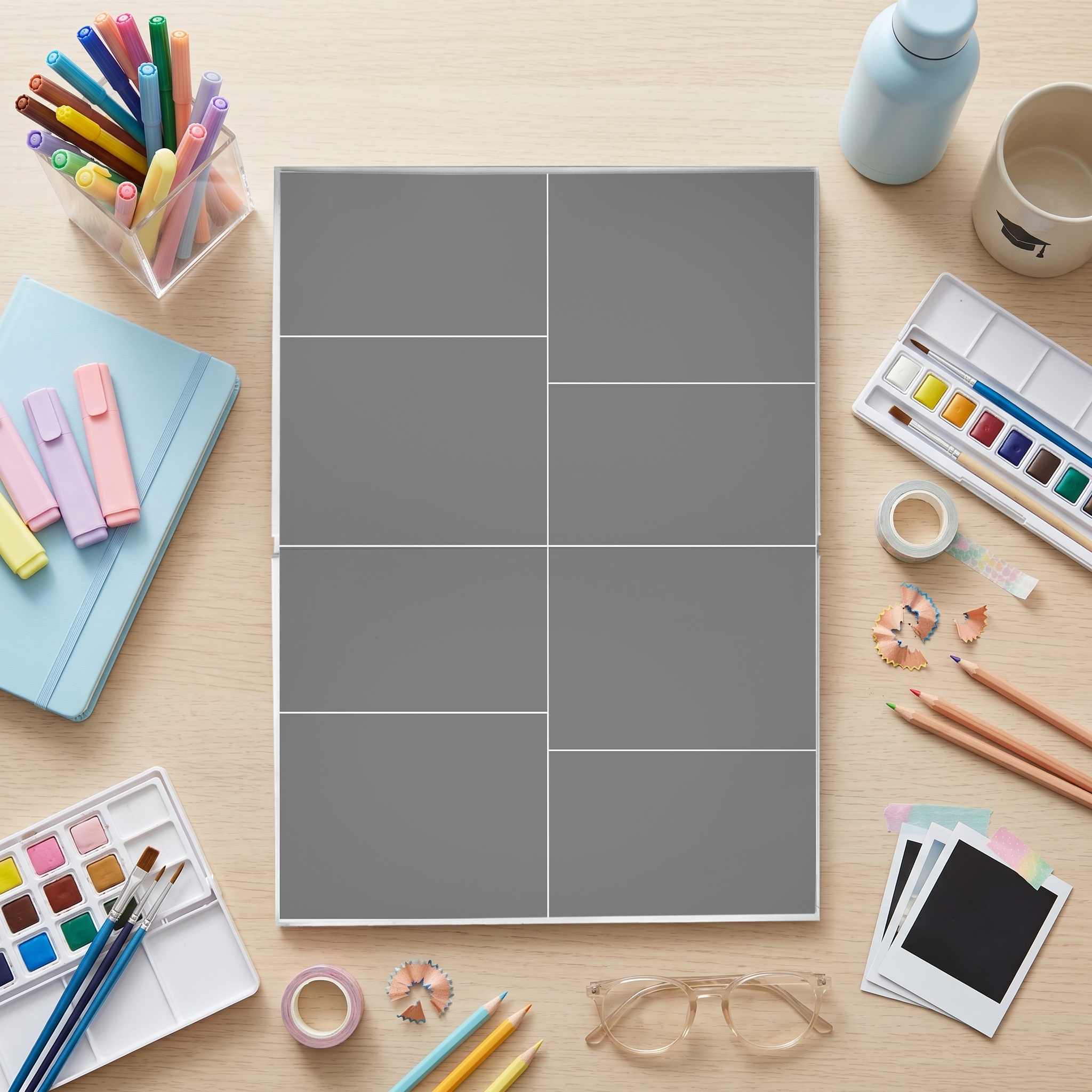 001 Back to School. Дизайны, psd шаблоны школьных и выпускных альбомов и обложек