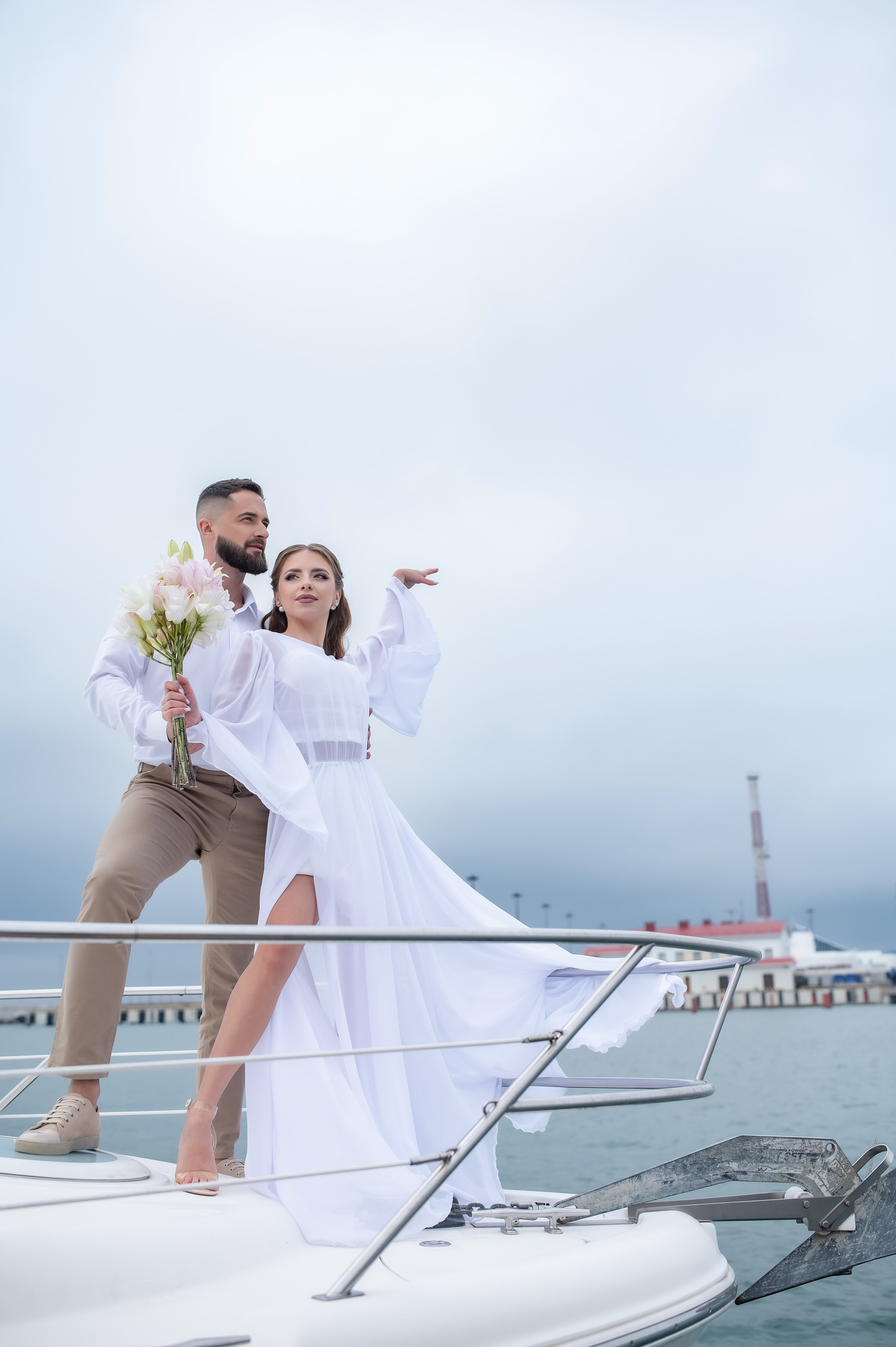 Свадьба на яхте. Наталья Слесаренко фотограф в Сочи