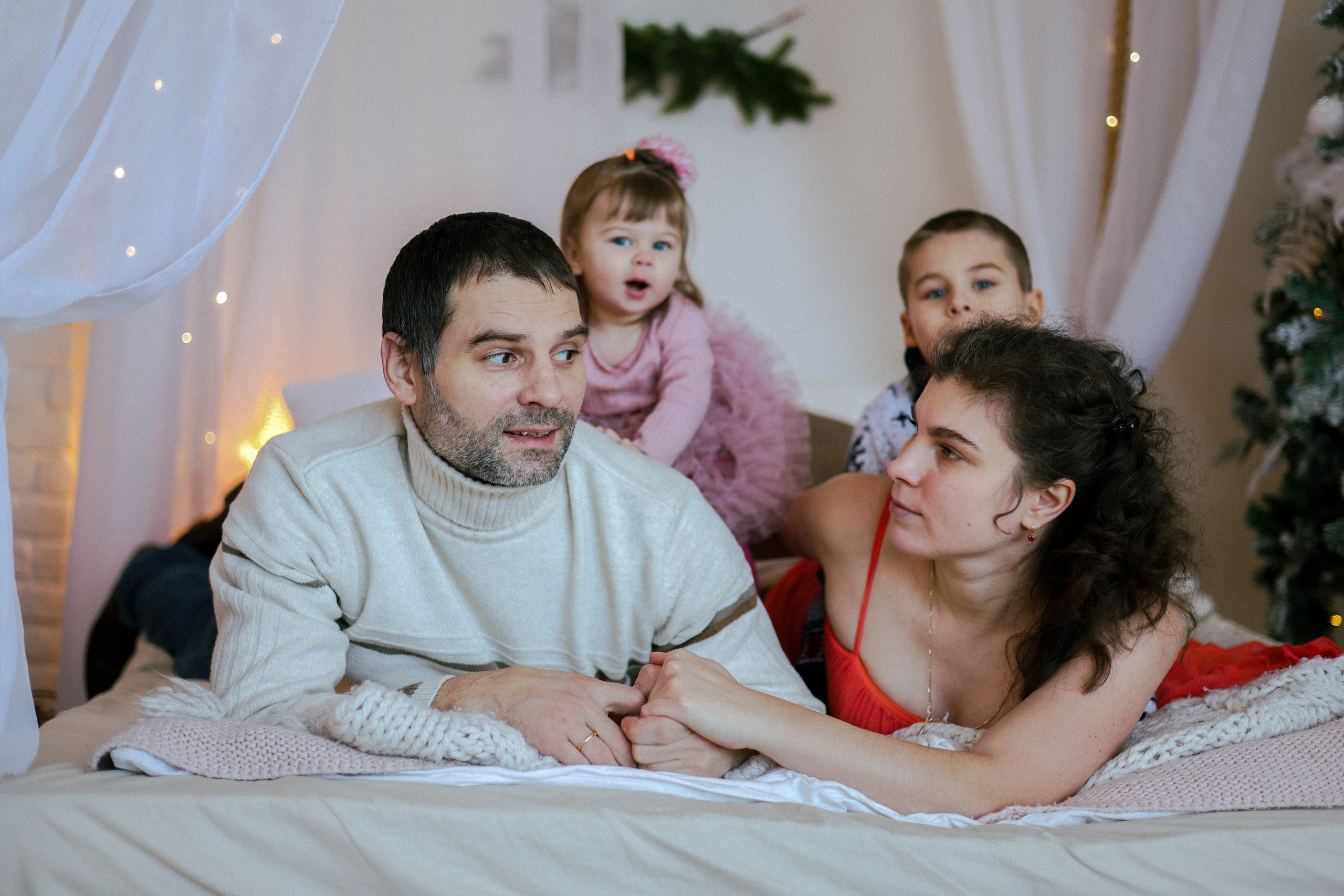 Новогодняя история «Нелля и ее семья». Фотограф в Москве Анастасия Калинина