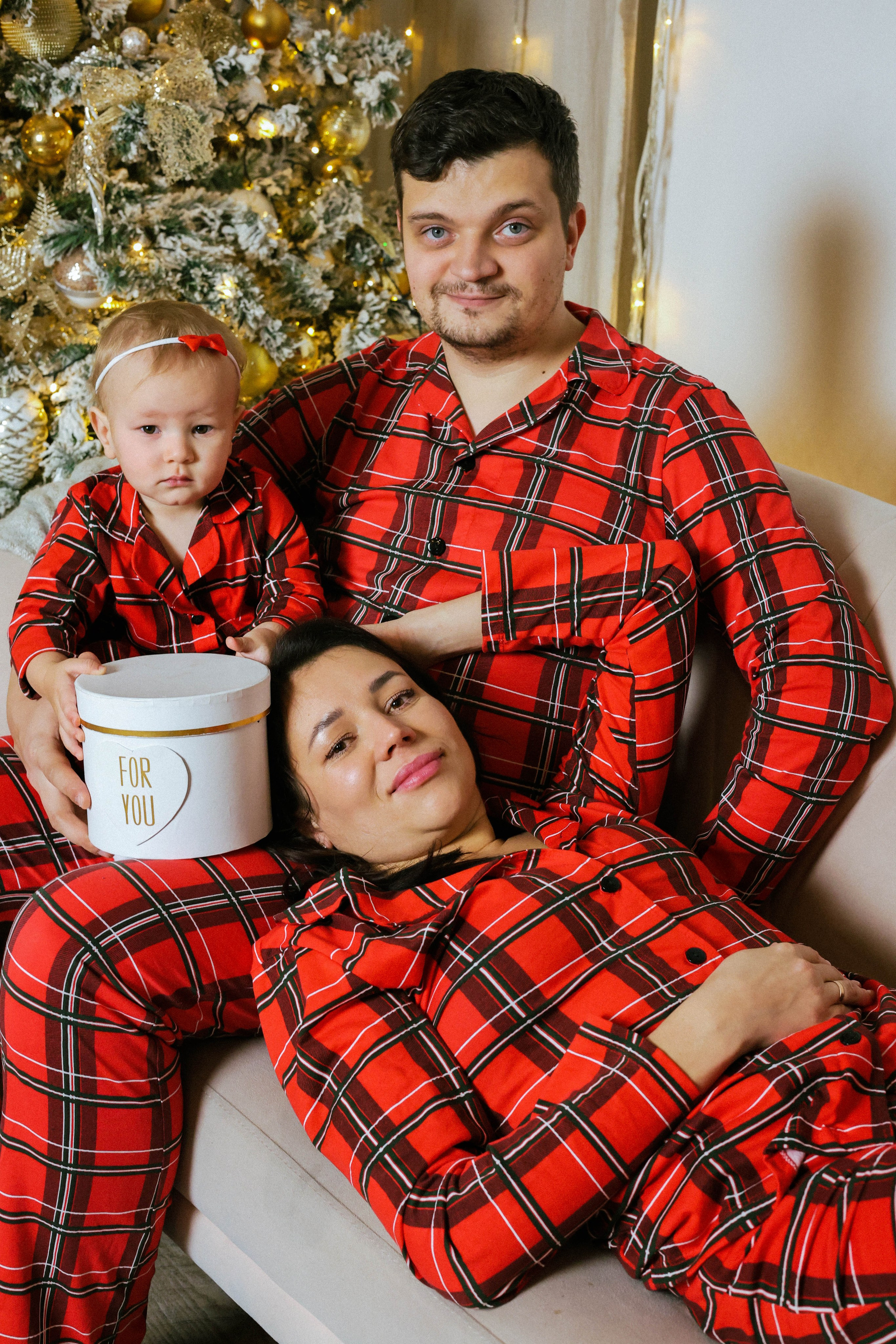 Новогодняя история «Наталья и ее семья». Фотограф в Москве Анастасия Калинина