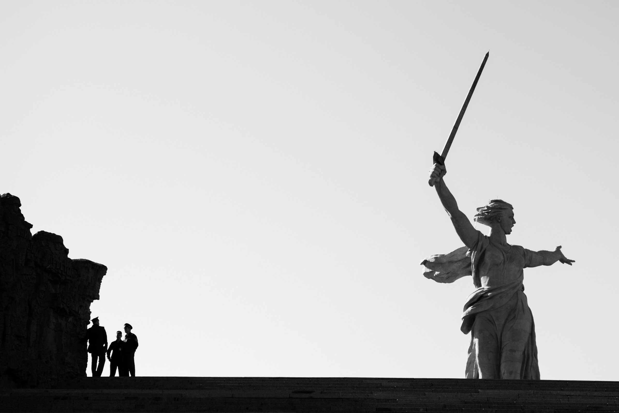 Смена караула на Мамаевом кургане. Свадебный, портретный фотограф в Волгограде Ермашова Дарья