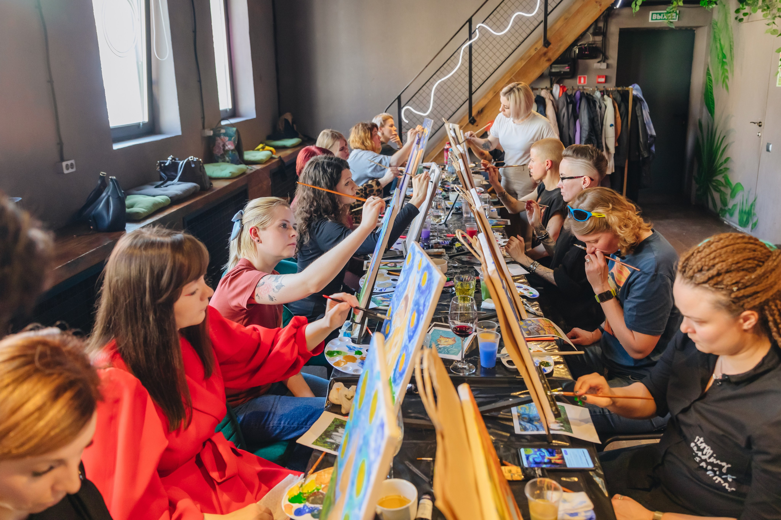 Арт-вечеринка. Семейный фотограф в Санкт-Петербурге Ева Маркова