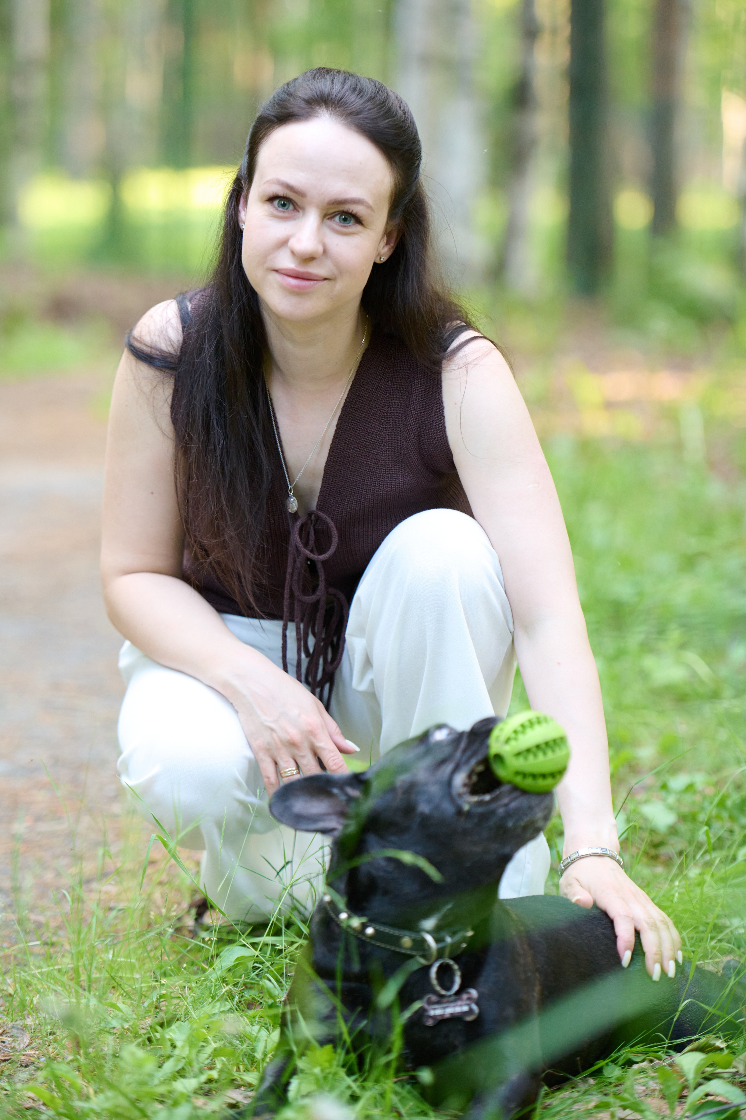 Семейная фотосессия с собакой. Репортажный и семейный фотограф — Шелихов Сергей