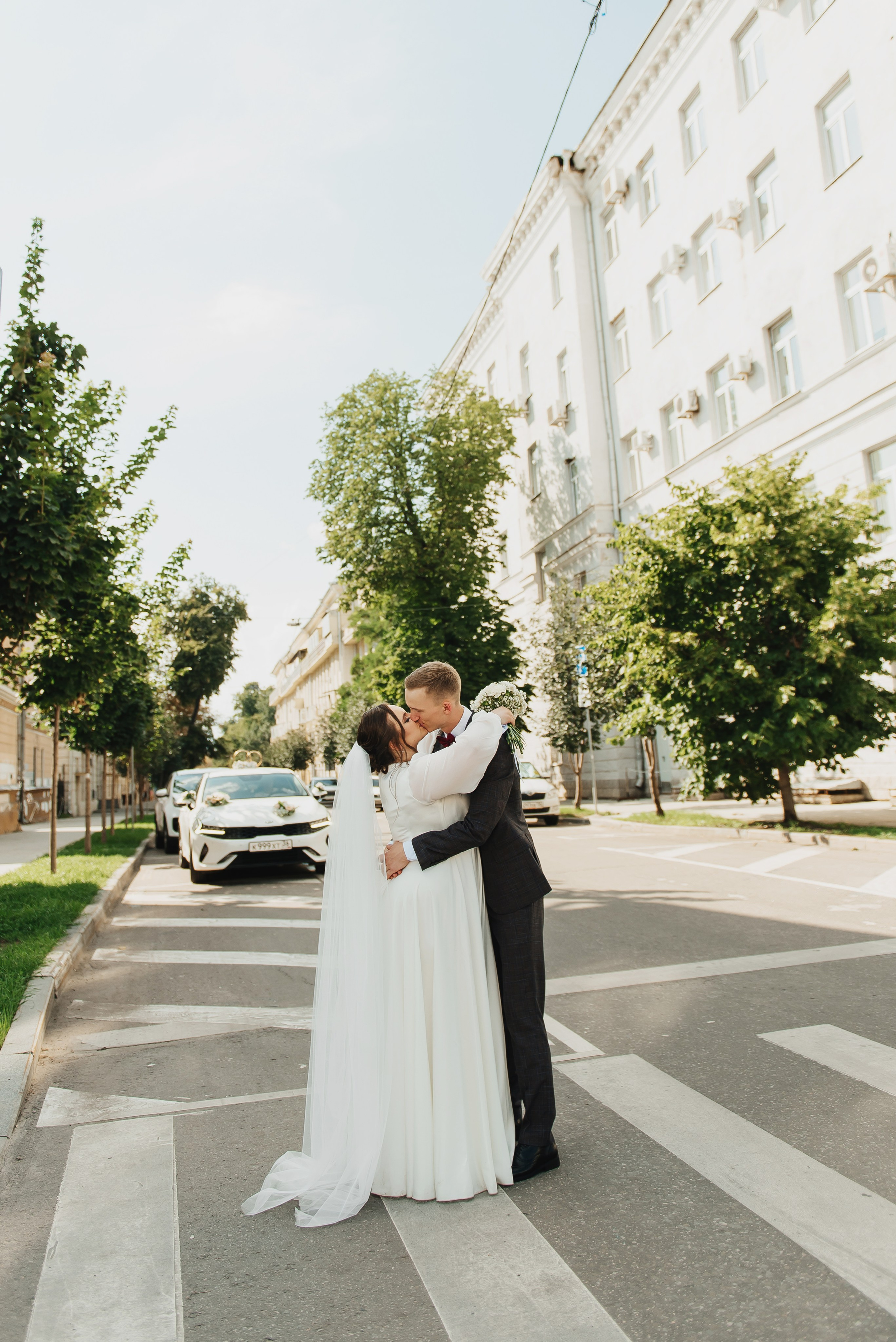 Свадебная фотосессия Олеси и Никиты. Свадебный и семейный фотограф в Воронеже Алёна Пшеничная
