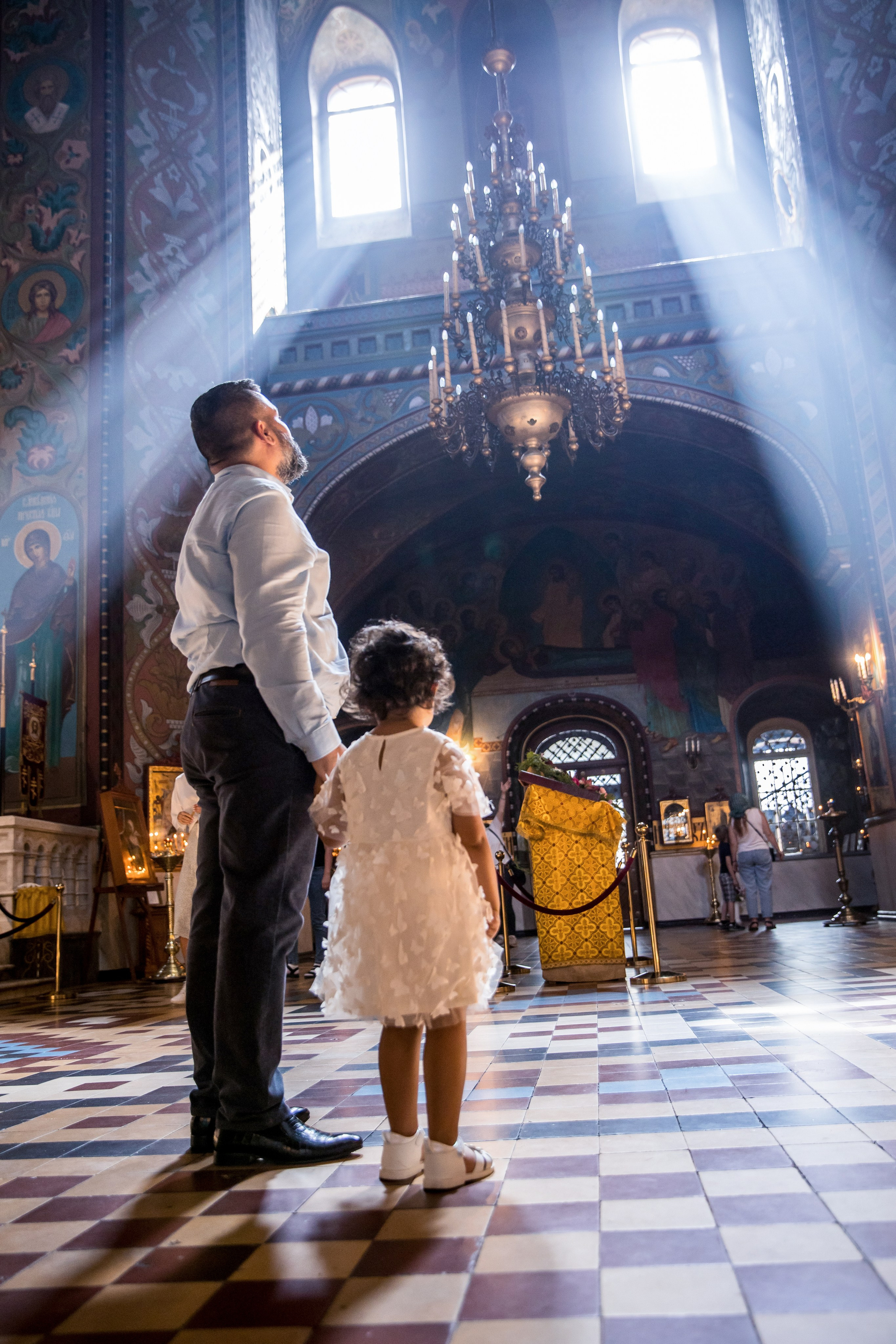 Таинство крещения. Фотограф новорожденных, семейный фотограф в Санкт-Петербурге