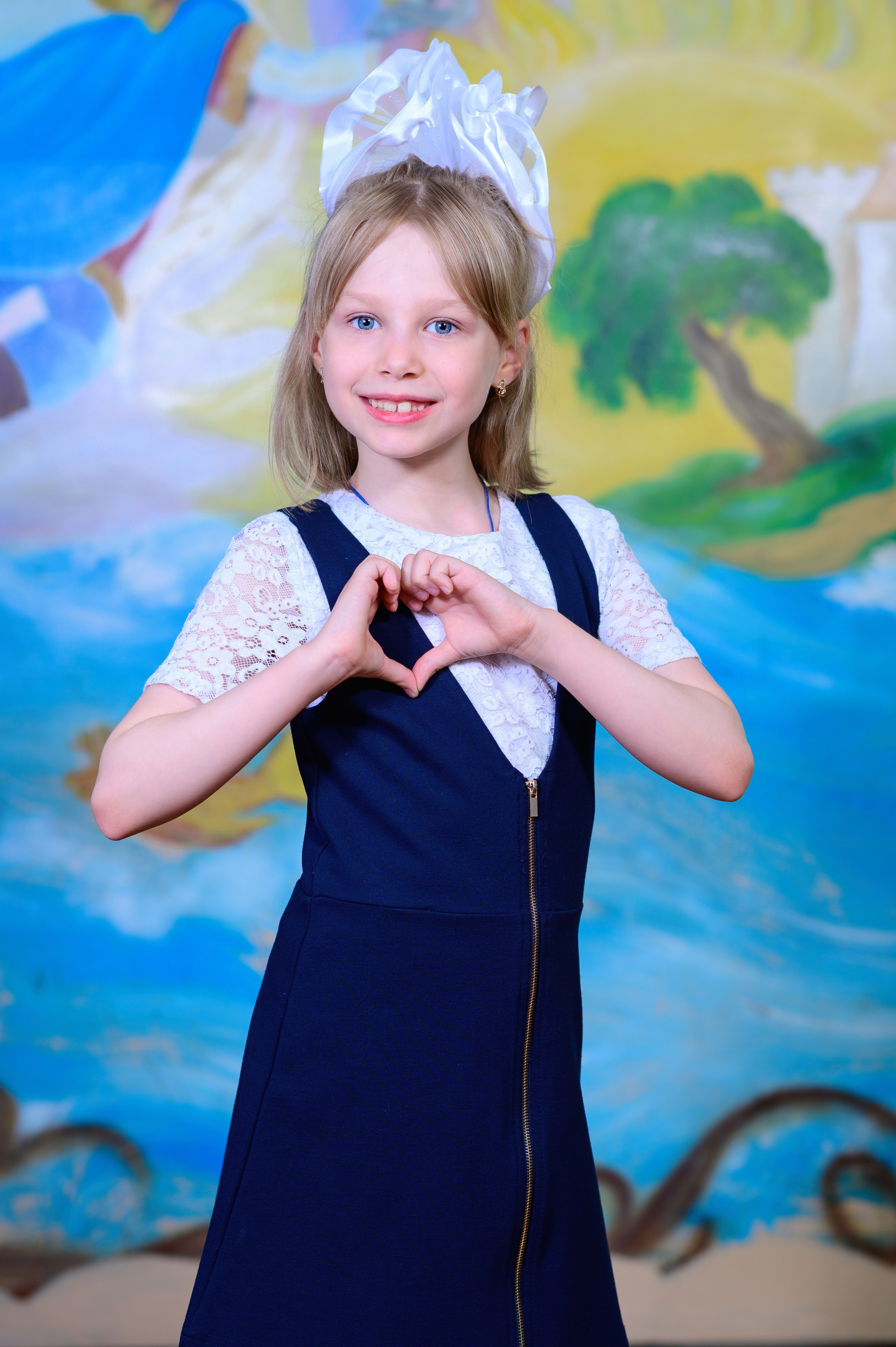 Портрет и общая фотография класса. Выпускной школьный альбом в Москве / Школьный фотограф Юлия Михайленко