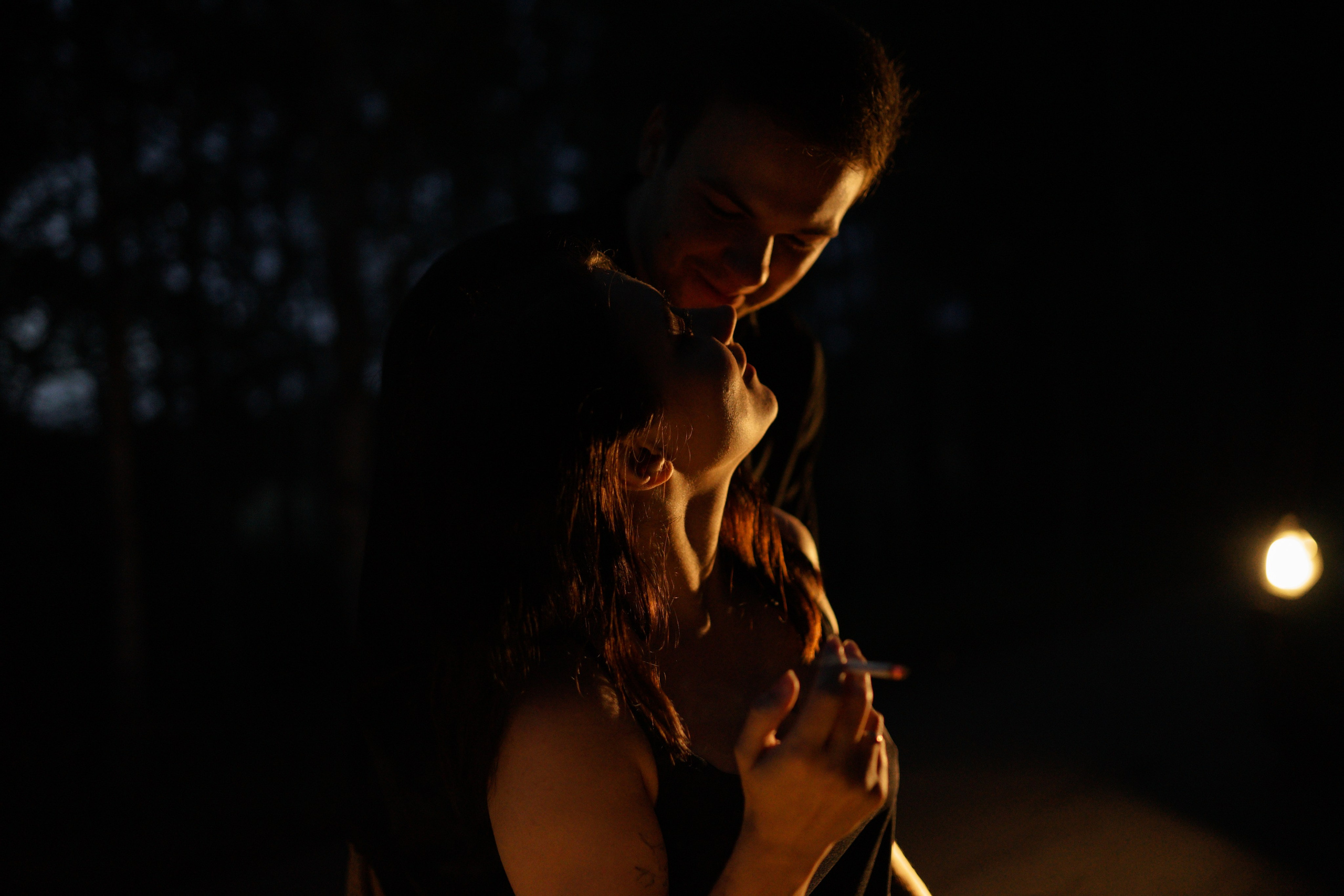 Поздний закат