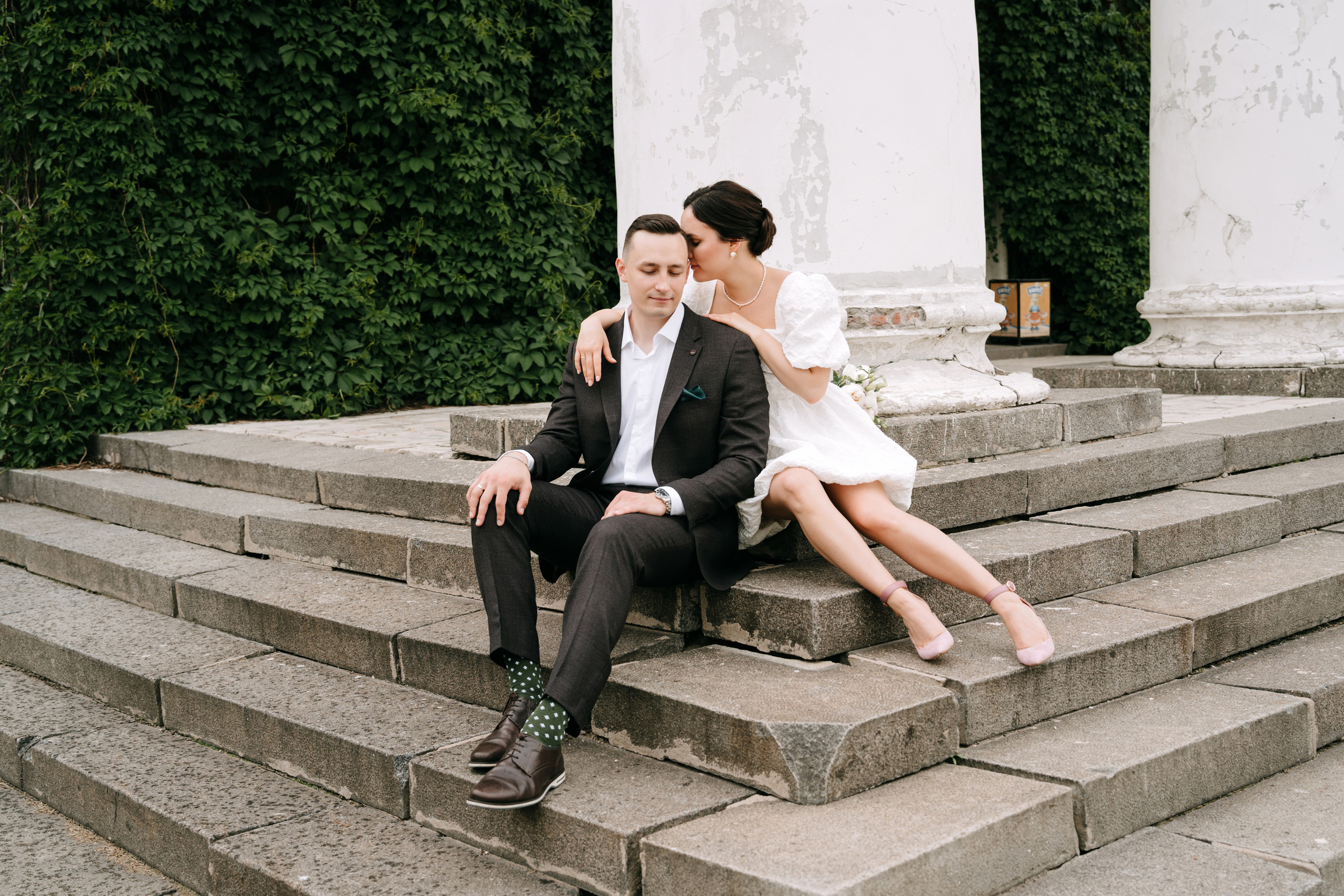 Ботанический сад. Свадебный фотограф Москва Александра Аверкова