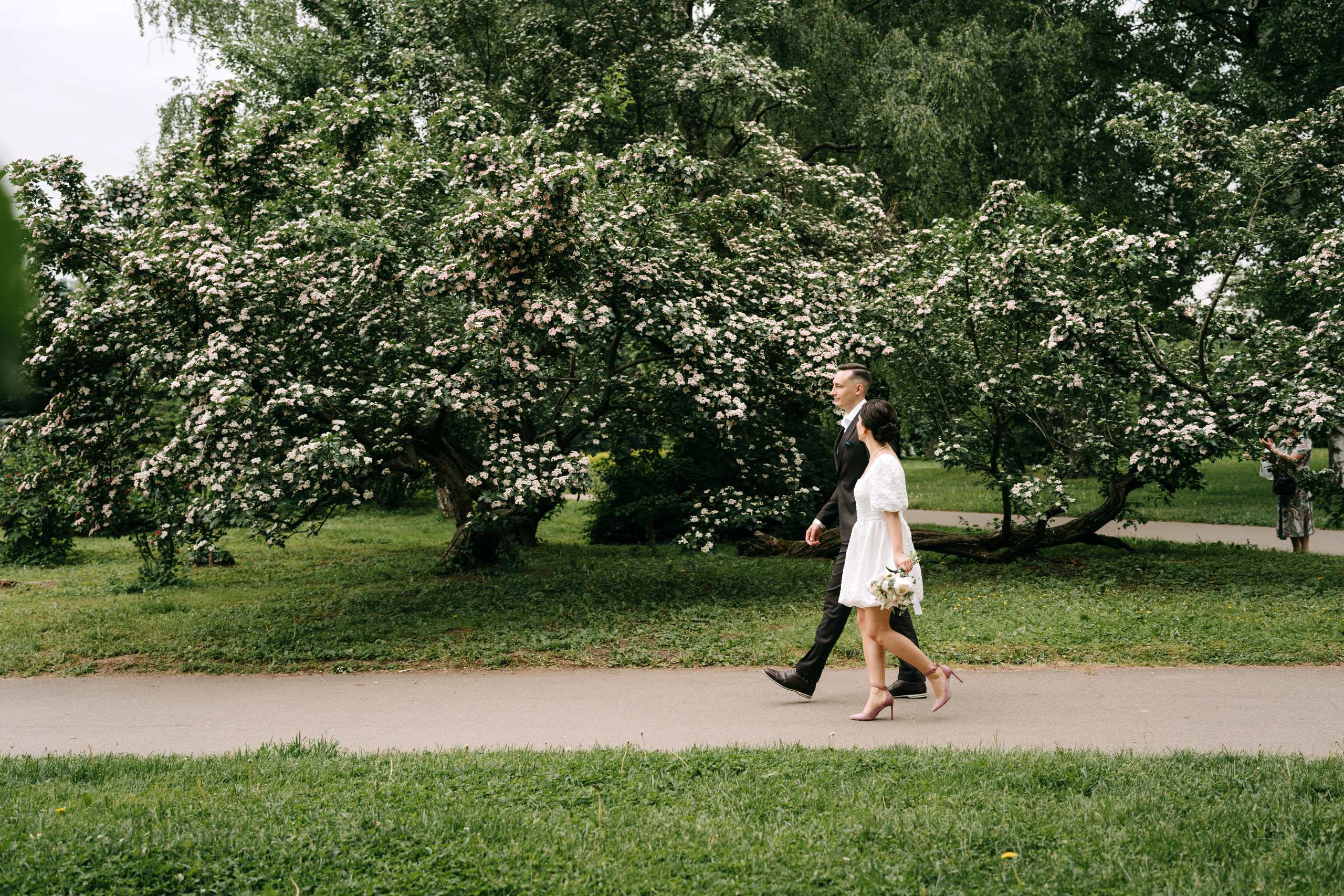 Ботанический сад. Свадебный фотограф Москва Александра Аверкова