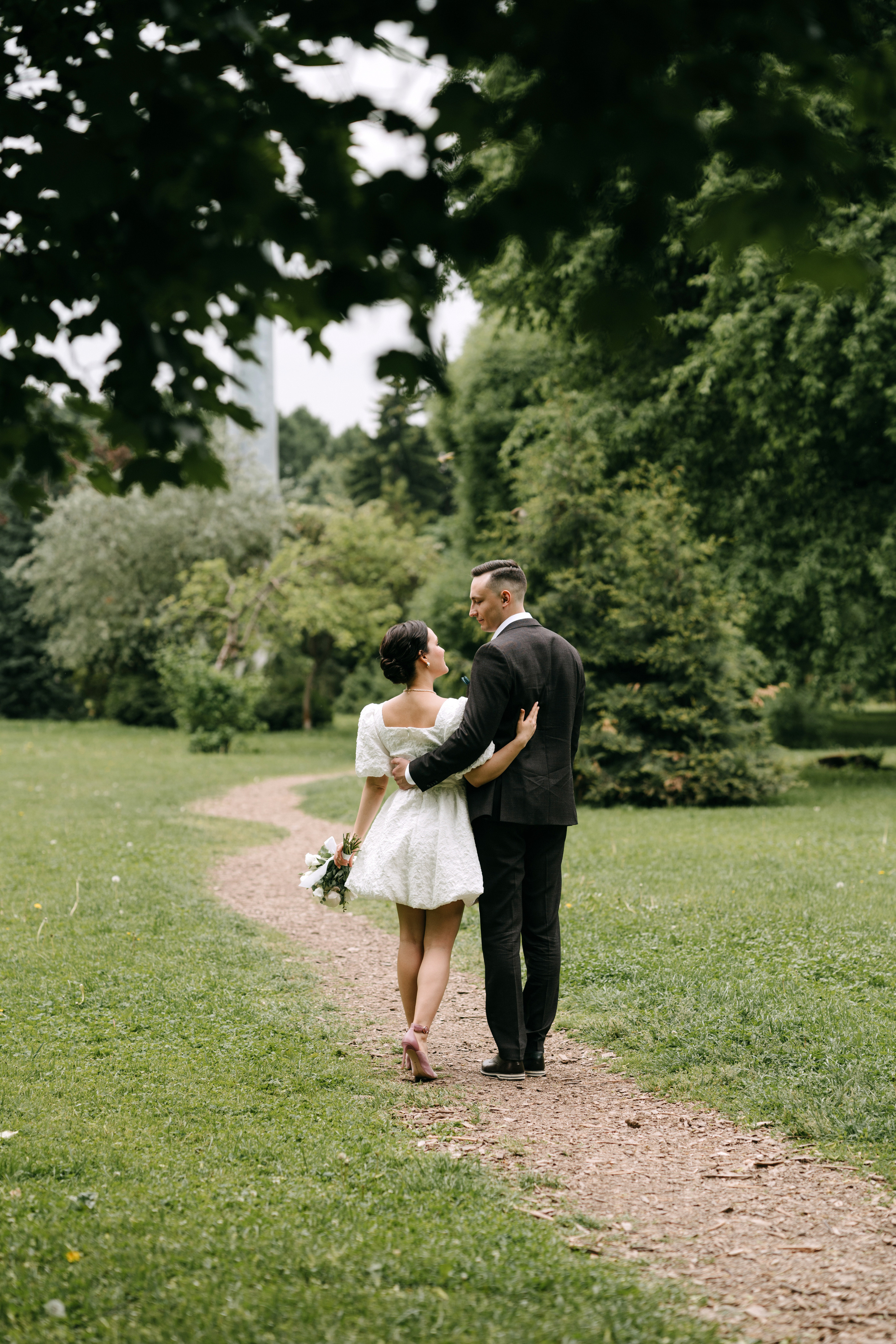 Ботанический сад. Свадебный фотограф Москва Александра Аверкова