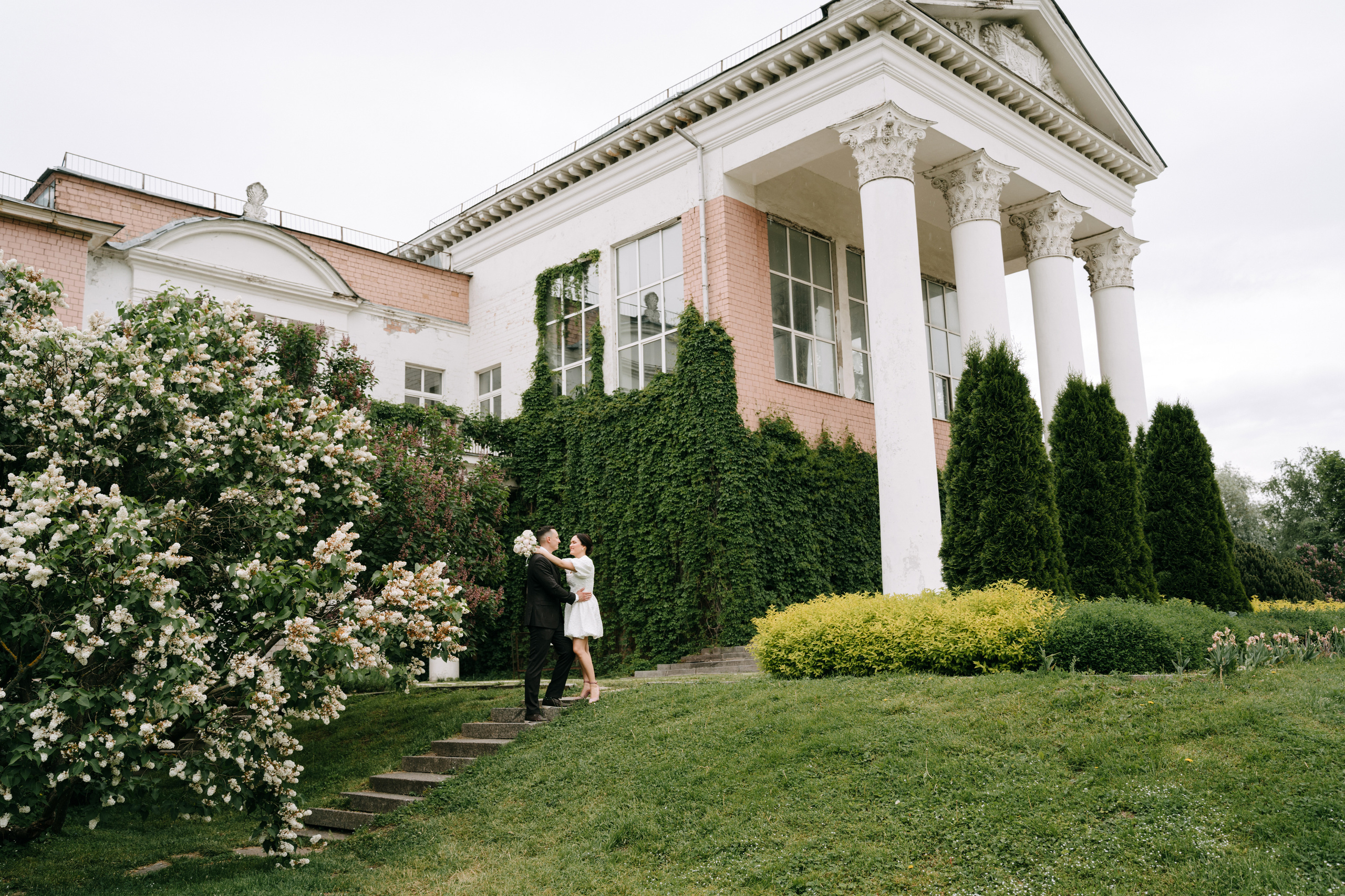 Ботанический сад. Свадебный фотограф Москва Александра Аверкова