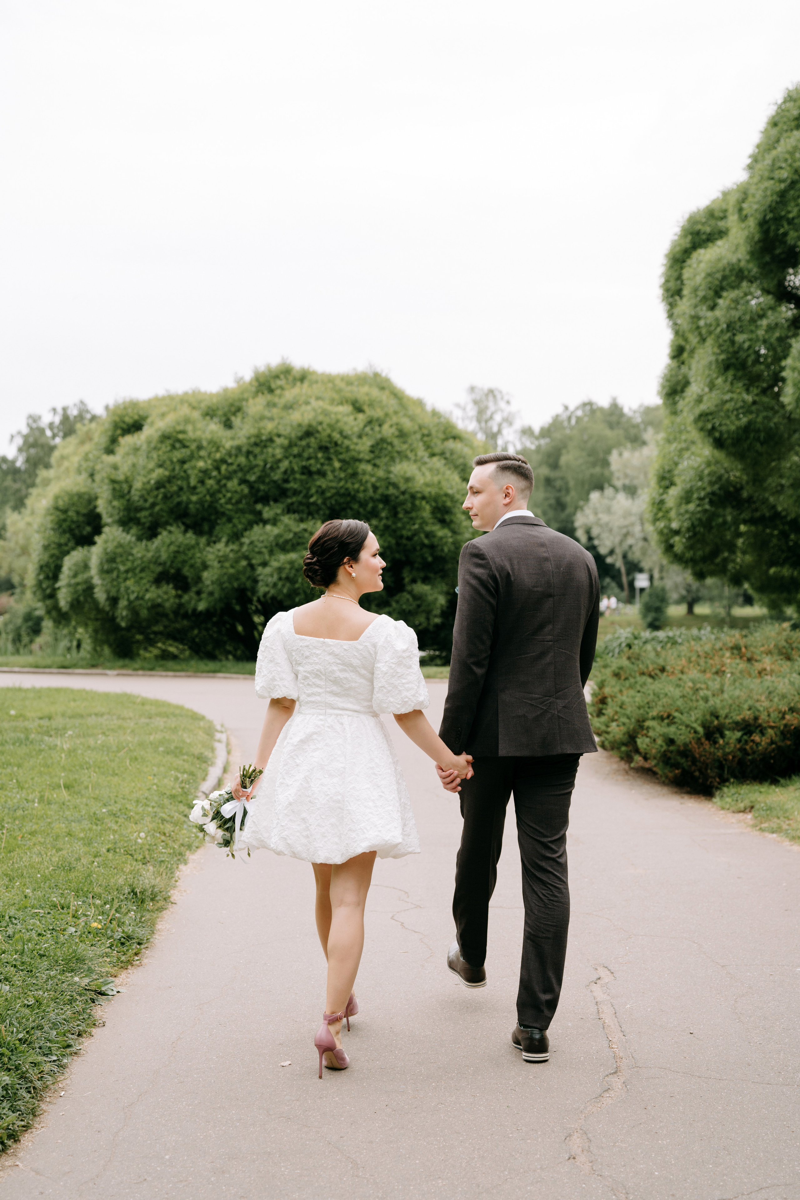 Ботанический сад. Свадебный фотограф Москва Александра Аверкова