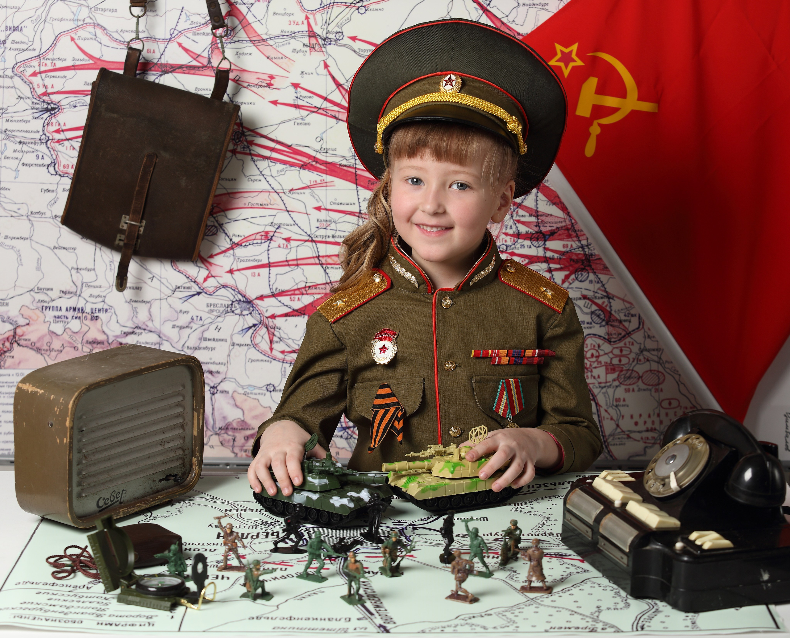 Генералы. Детская выездная фотостудия