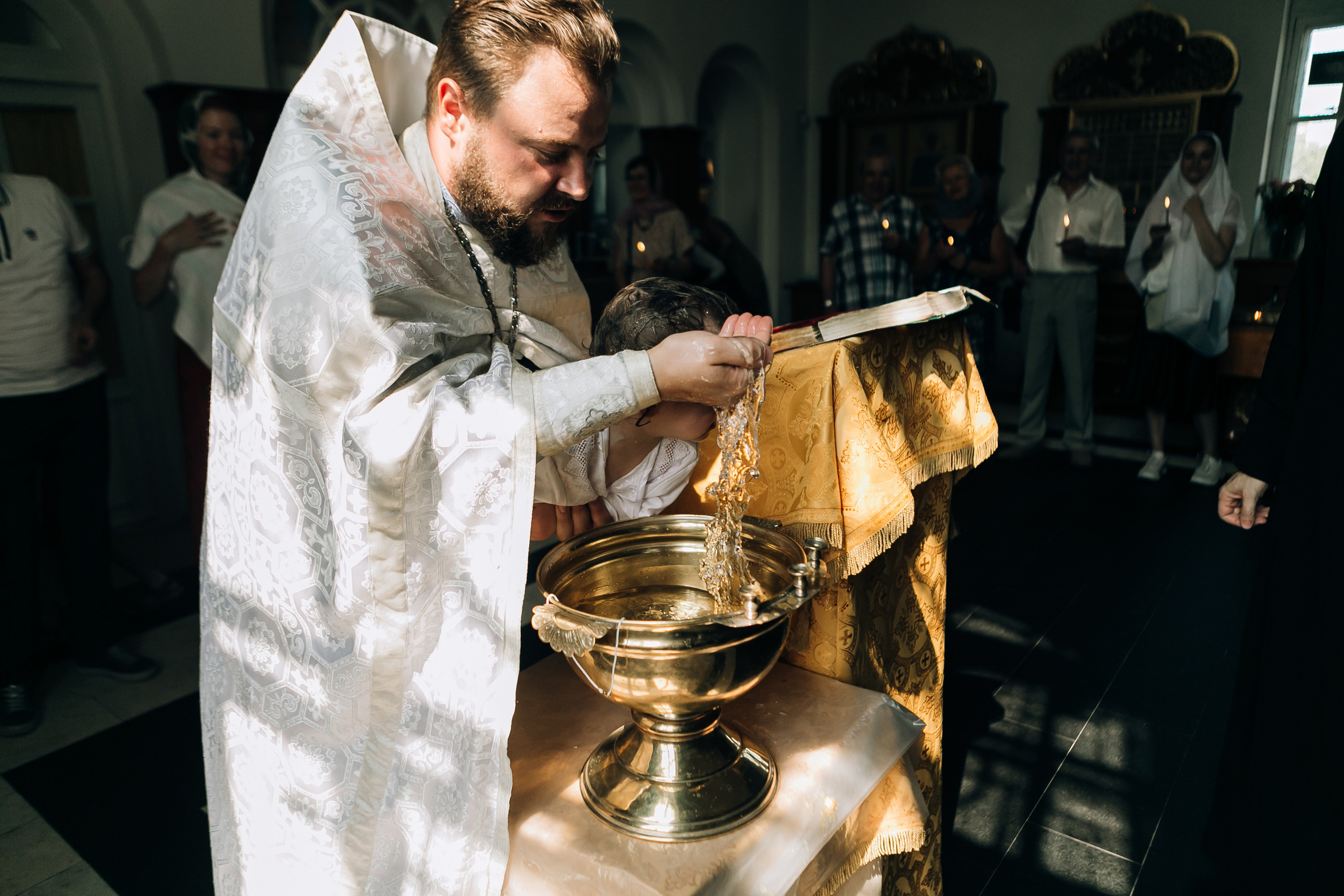 Крещение. Семейный фотограф, свадебный фотограф, женский портрет в Санкт-Петербу