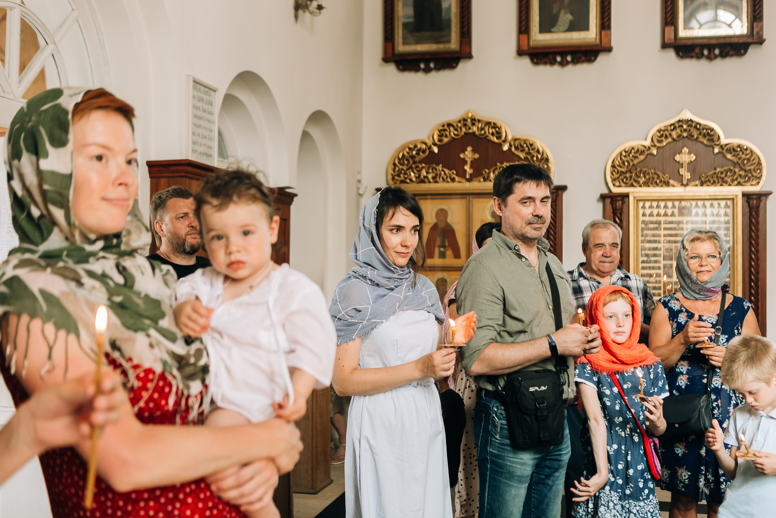 Крещение. Семейный фотограф, свадебный фотограф, женский портрет в Санкт-Петербу