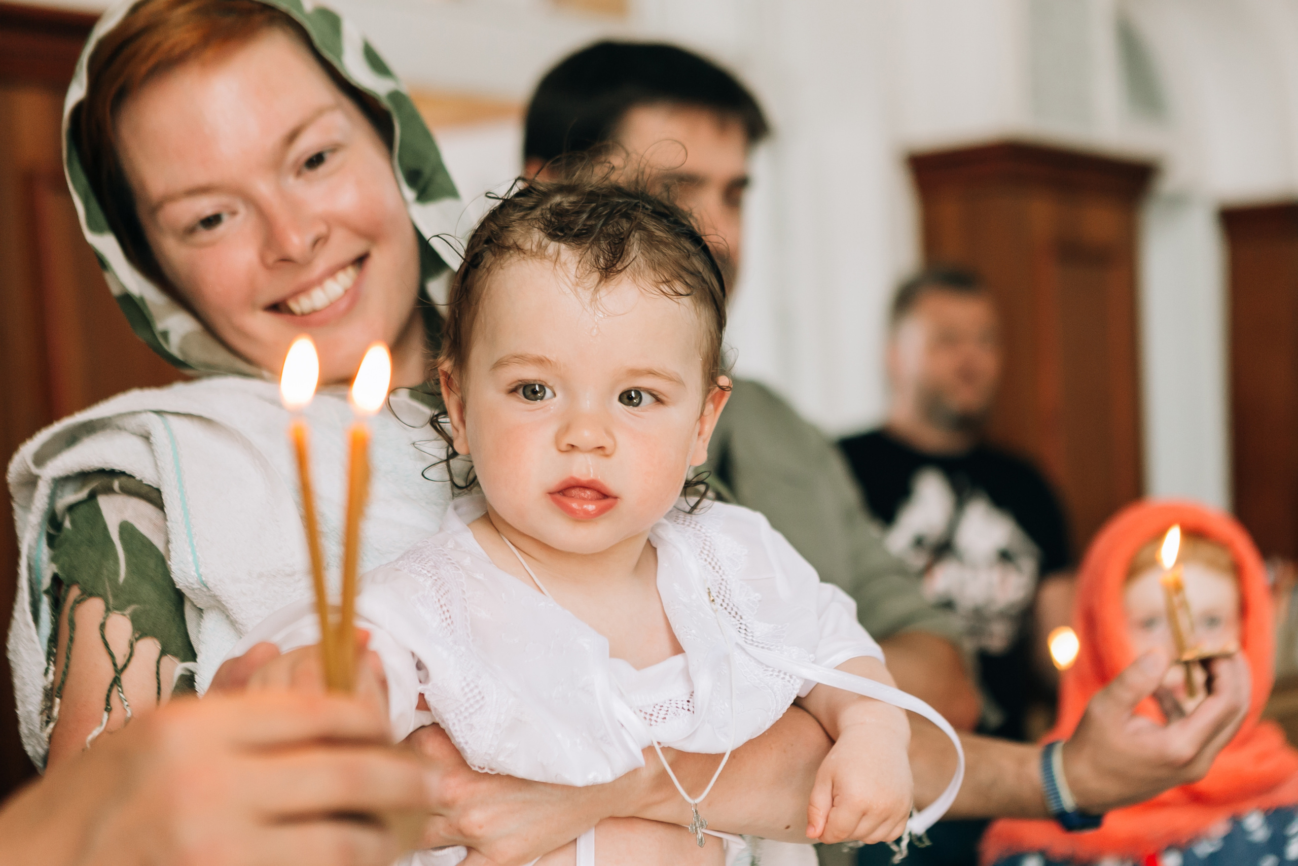 Крещение. Семейный фотограф, свадебный фотограф, женский портрет в Санкт-Петербу