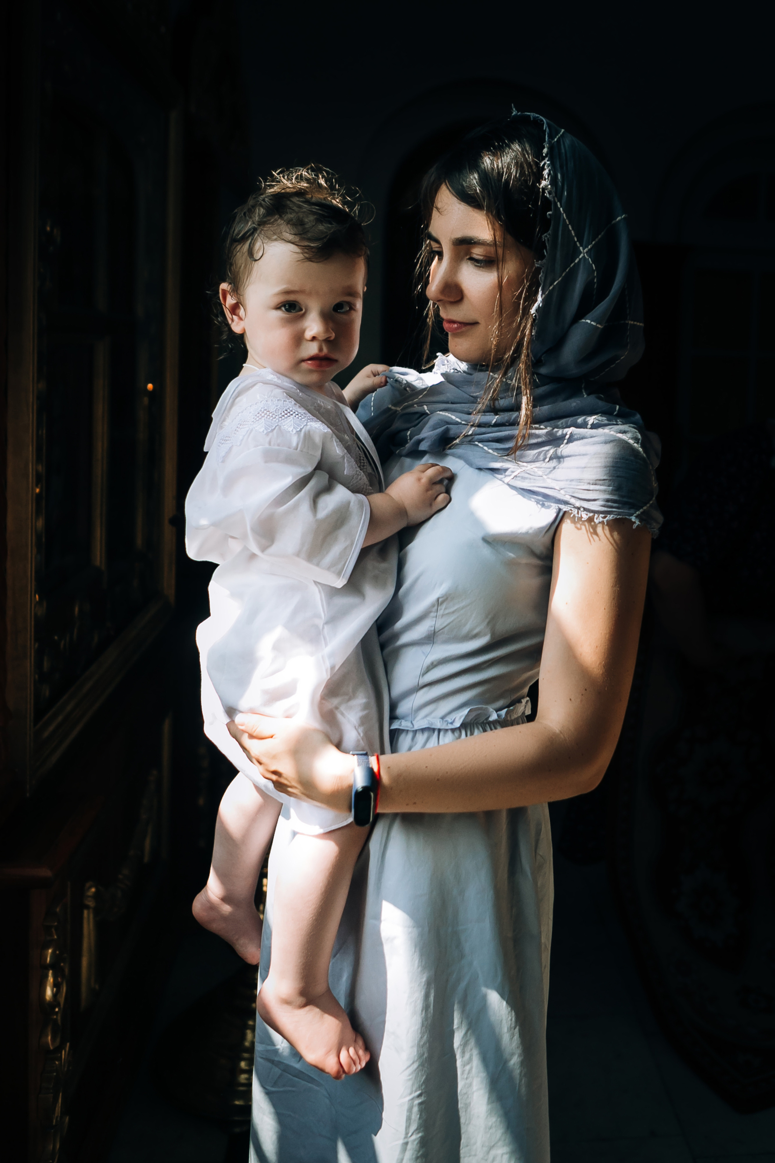 Крещение. Семейный фотограф, свадебный фотограф, женский портрет в Санкт-Петербу