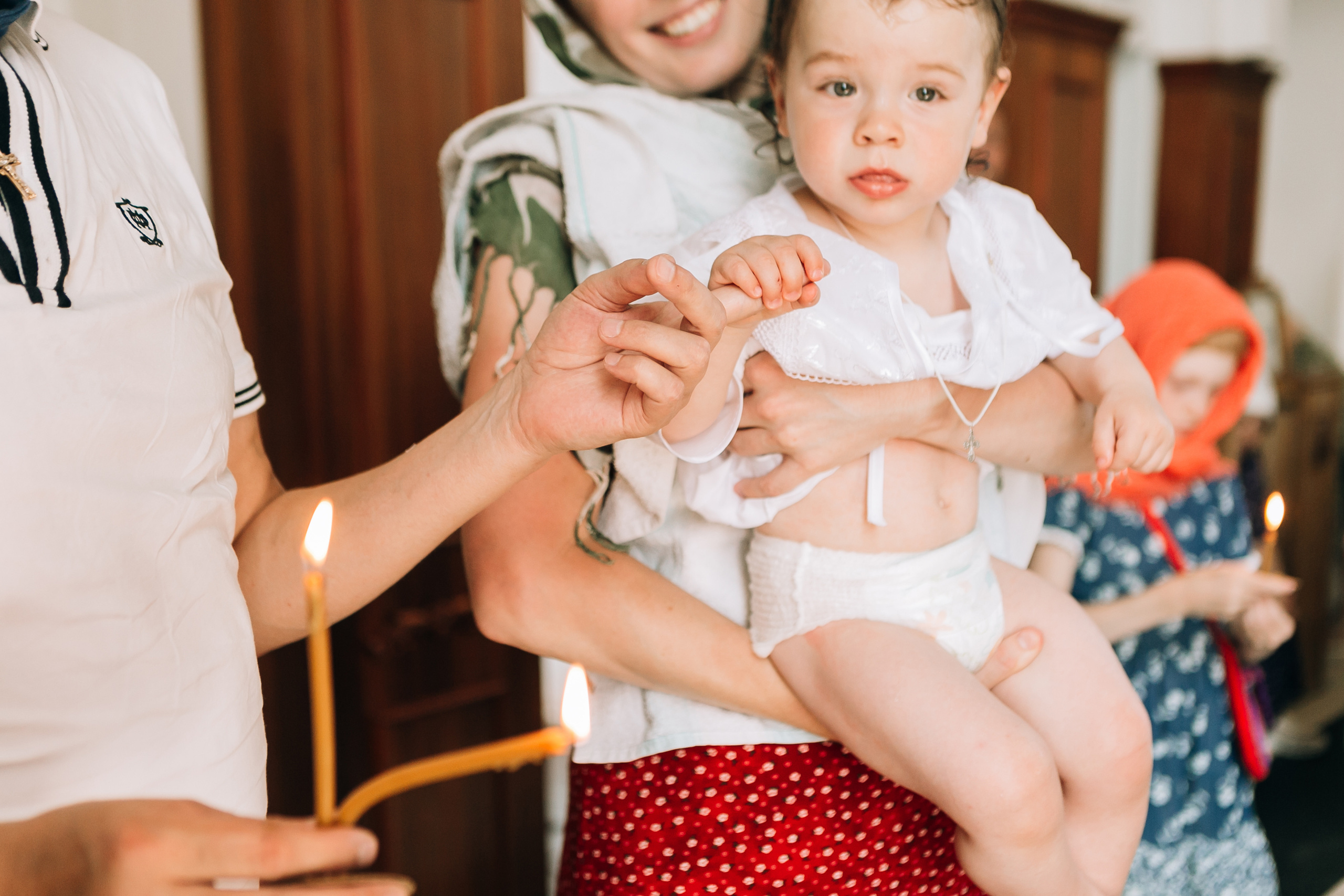 Крещение. Семейный фотограф, свадебный фотограф, женский портрет в Санкт-Петербу