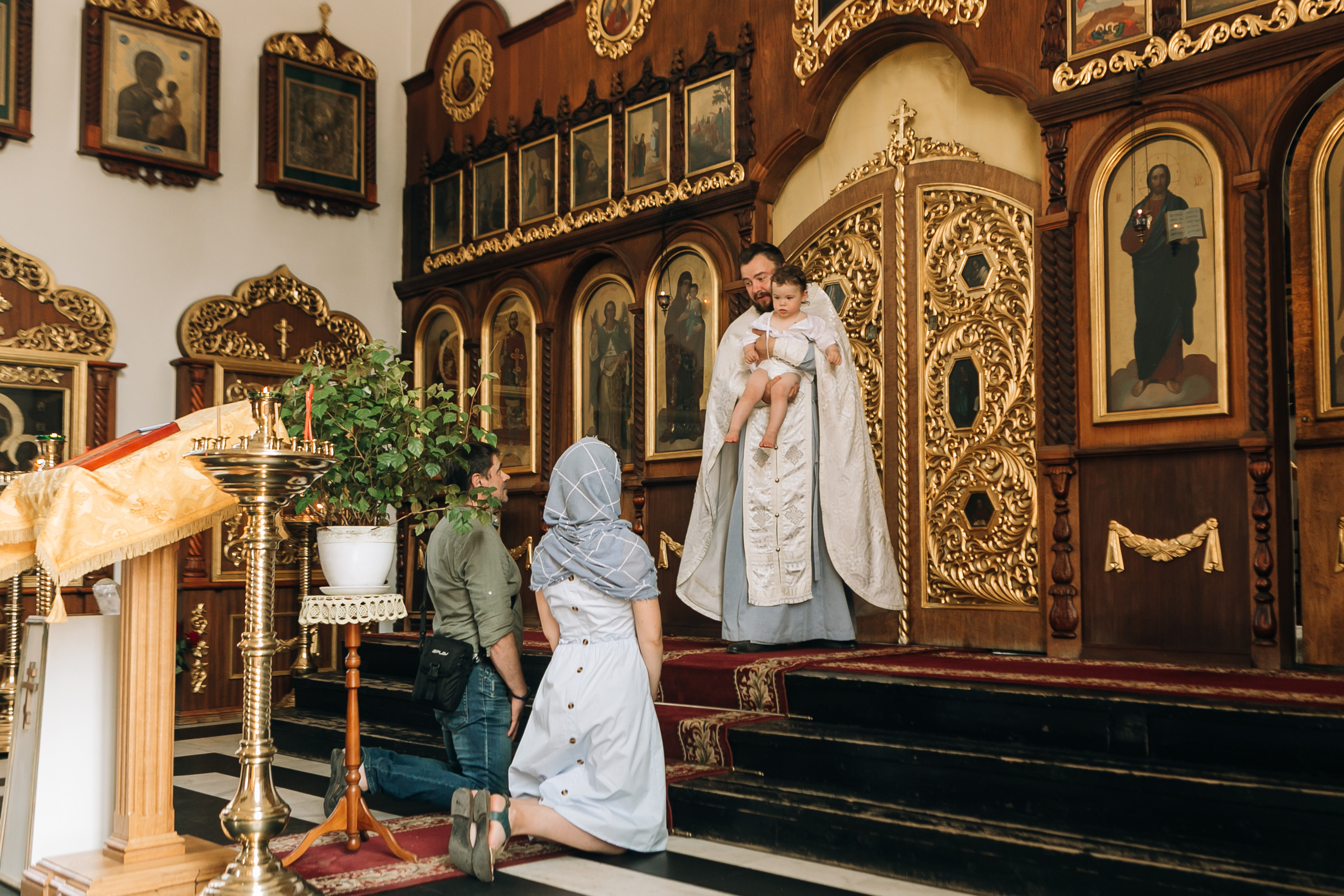 Крещение. Семейный фотограф, свадебный фотограф, женский портрет в Санкт-Петербу