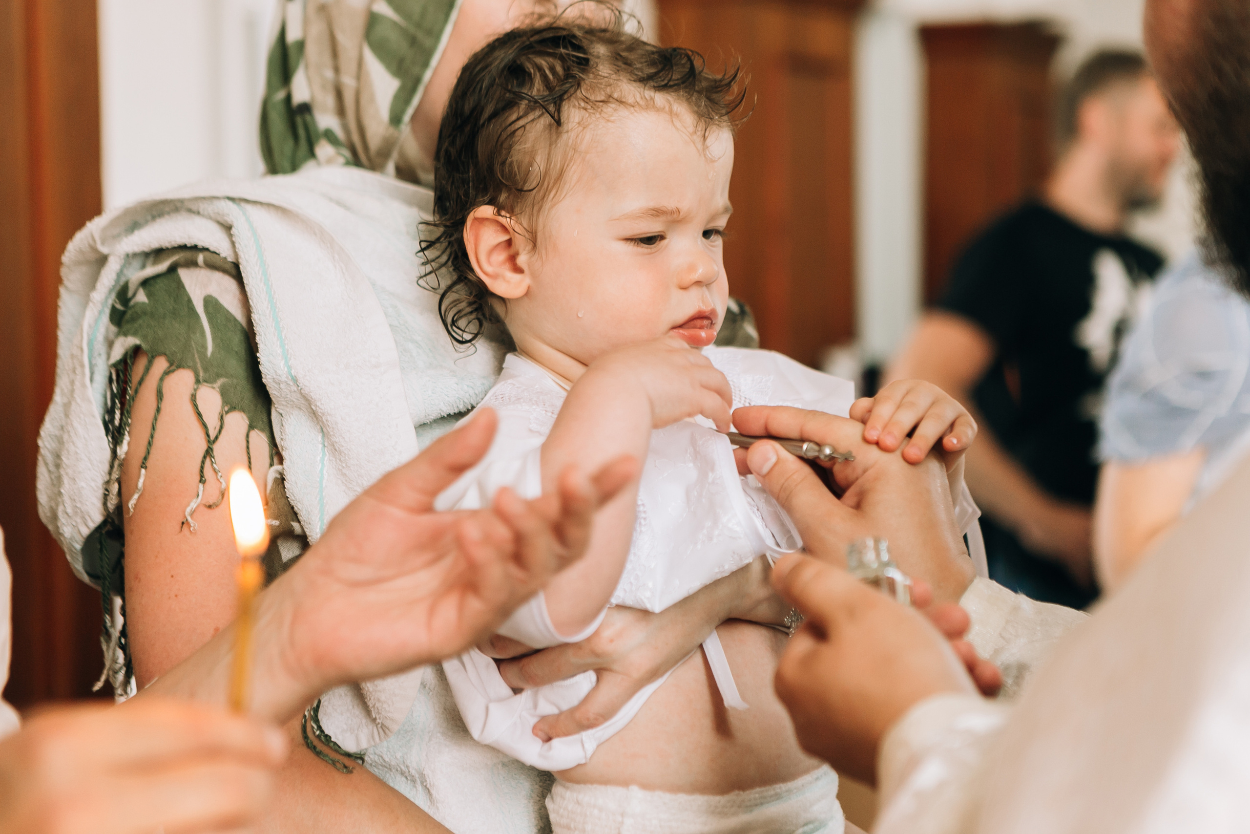 Крещение. Семейный фотограф, свадебный фотограф, женский портрет в Санкт-Петербу