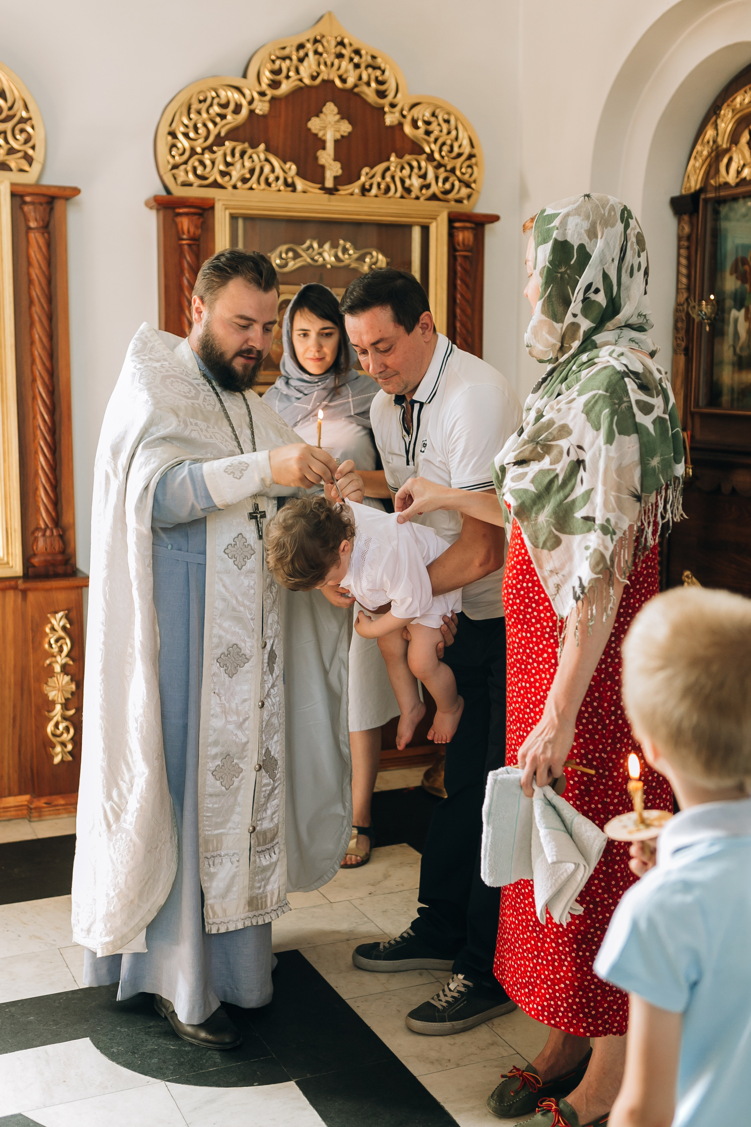 Крещение. Семейный фотограф, свадебный фотограф, женский портрет в Санкт-Петербу