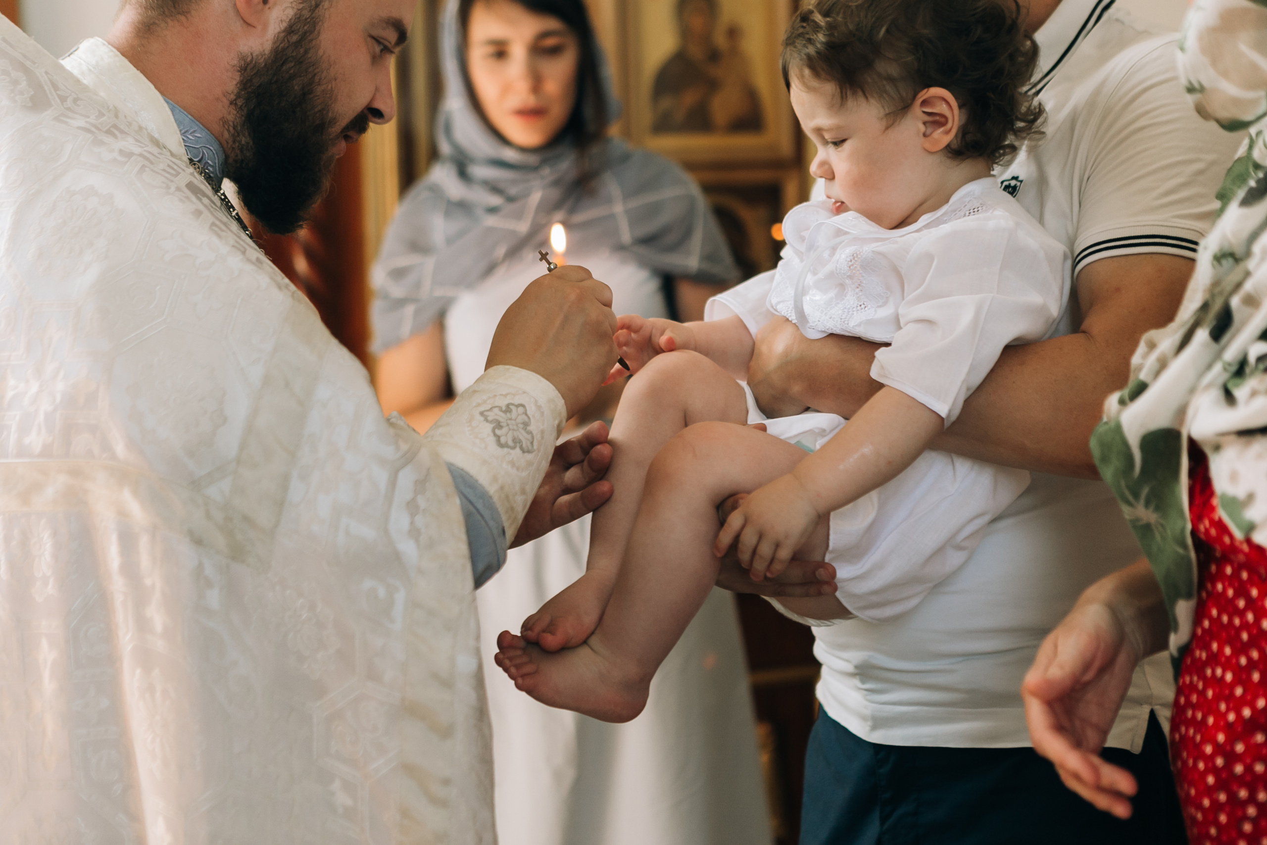 Крещение. Семейный фотограф, свадебный фотограф, женский портрет в Санкт-Петербу