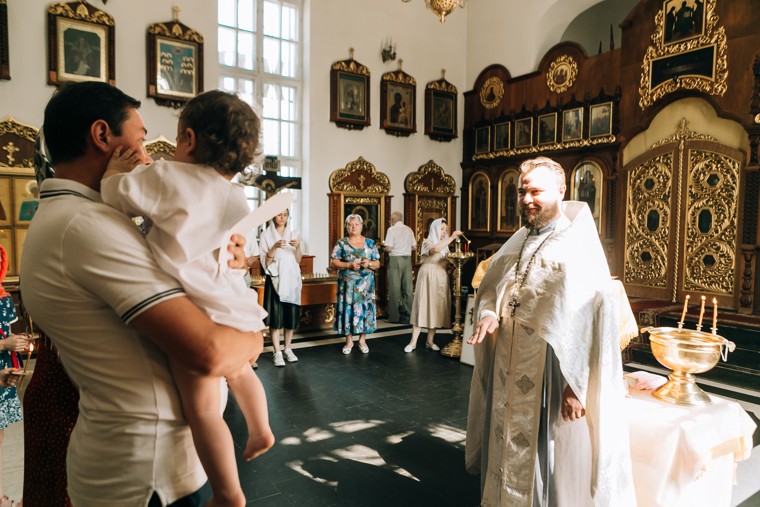 Крещение. Семейный фотограф, свадебный фотограф, женский портрет в Санкт-Петербу