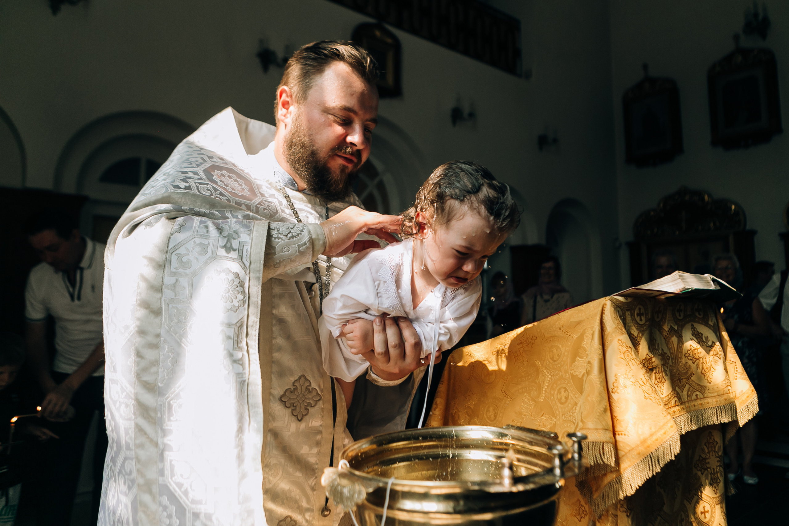 Крещение. Семейный фотограф, свадебный фотограф, женский портрет в Санкт-Петербу