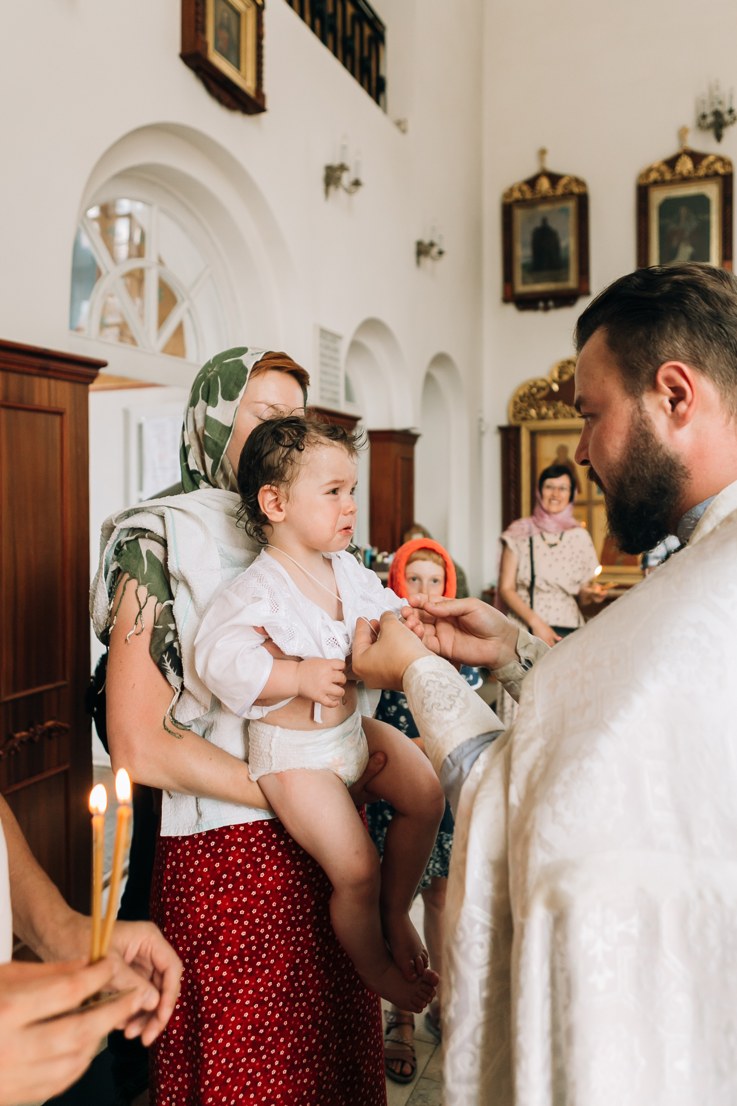 Крещение. Семейный фотограф, свадебный фотограф, женский портрет в Санкт-Петербу