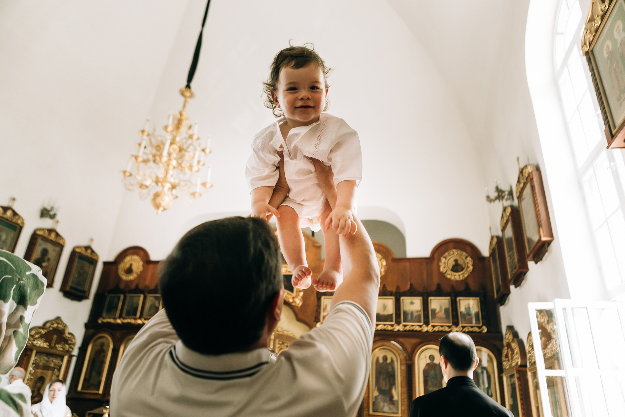 Крещение. Семейный фотограф, свадебный фотограф, женский портрет в Санкт-Петербу