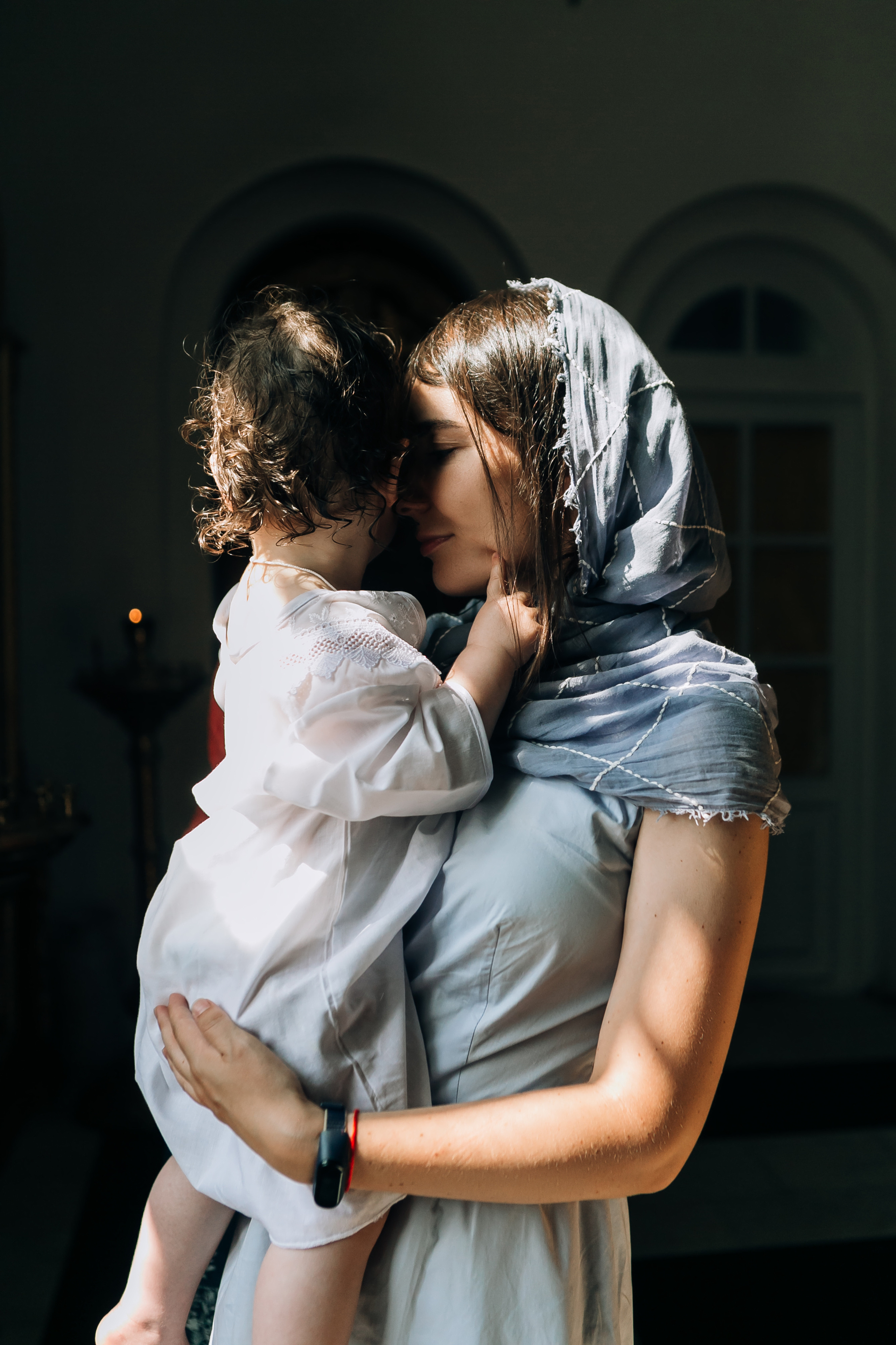 Крещение. Семейный фотограф, свадебный фотограф, женский портрет в Санкт-Петербу