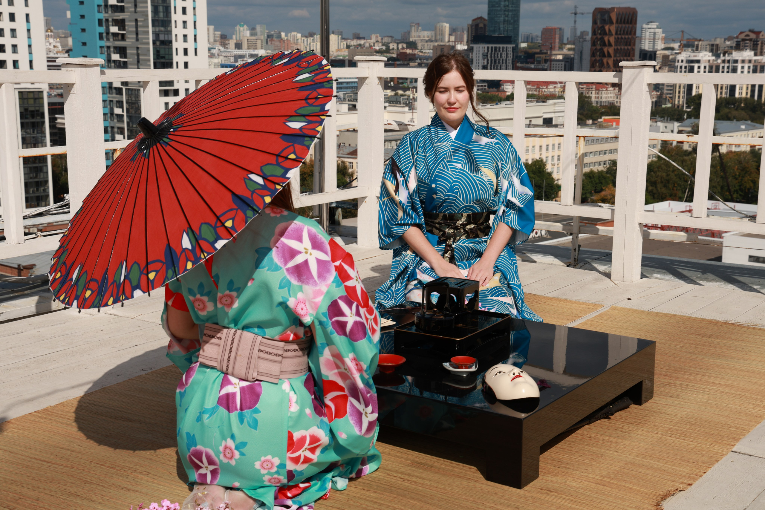Япония, кимоно, чайная церемония, веер, косплей. Свадебный, семейный, женский и детский фотограф из Екатеринбурга