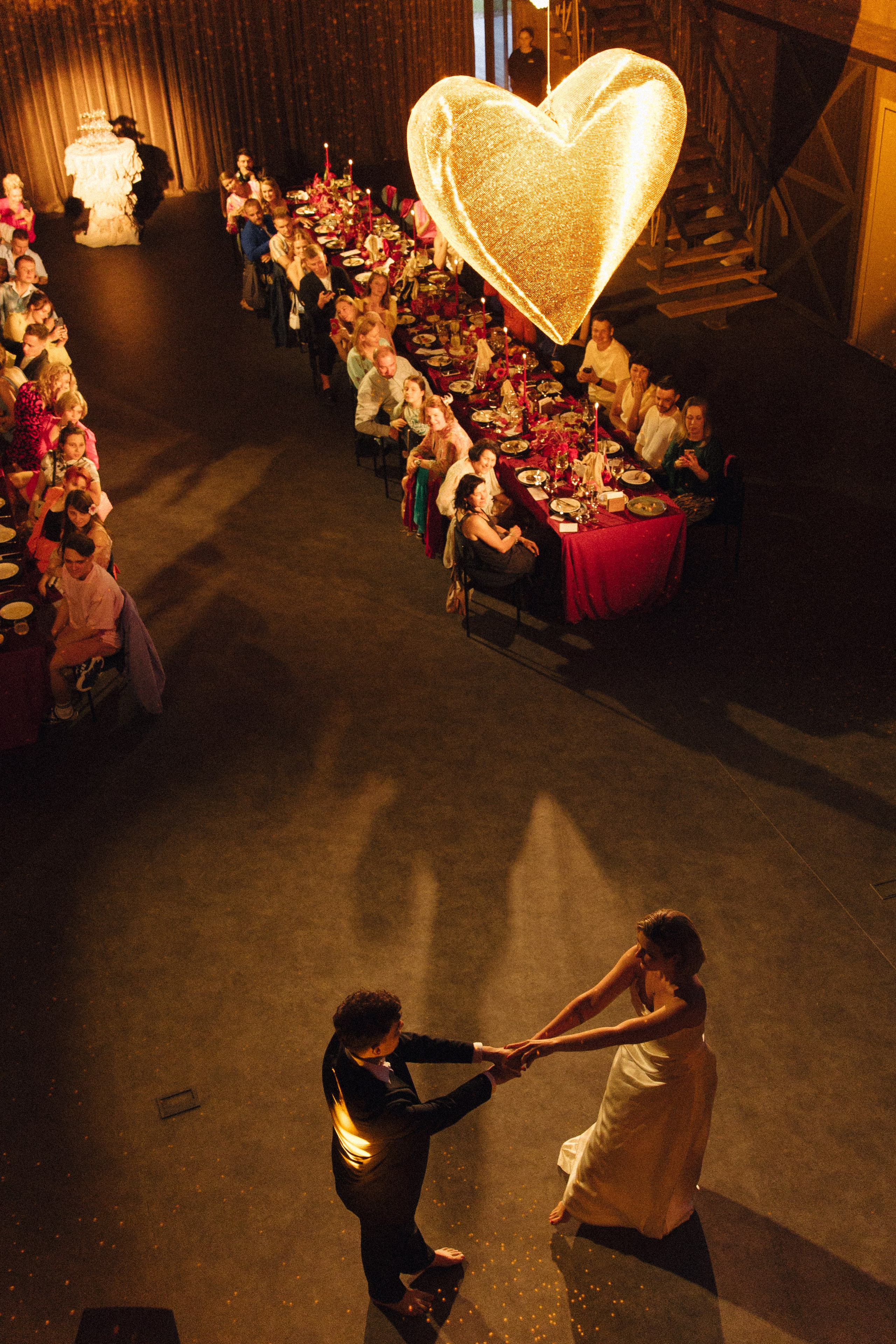 Отчет свадебного ужина для свадебного агентства It's a match. Свадебный фотограф Колесников Антон