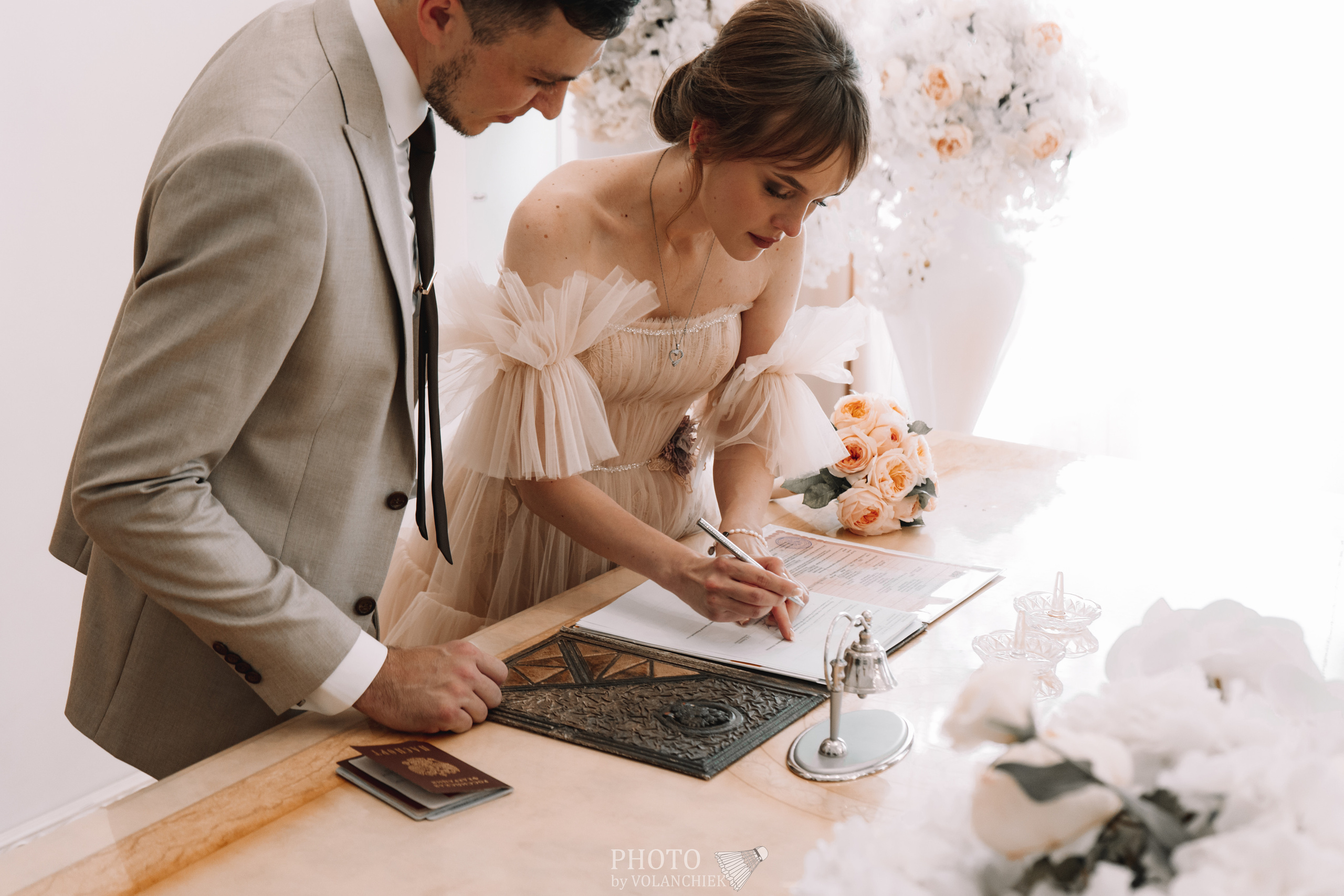 Свадебная фотосессия. Photo by Volanchiek
