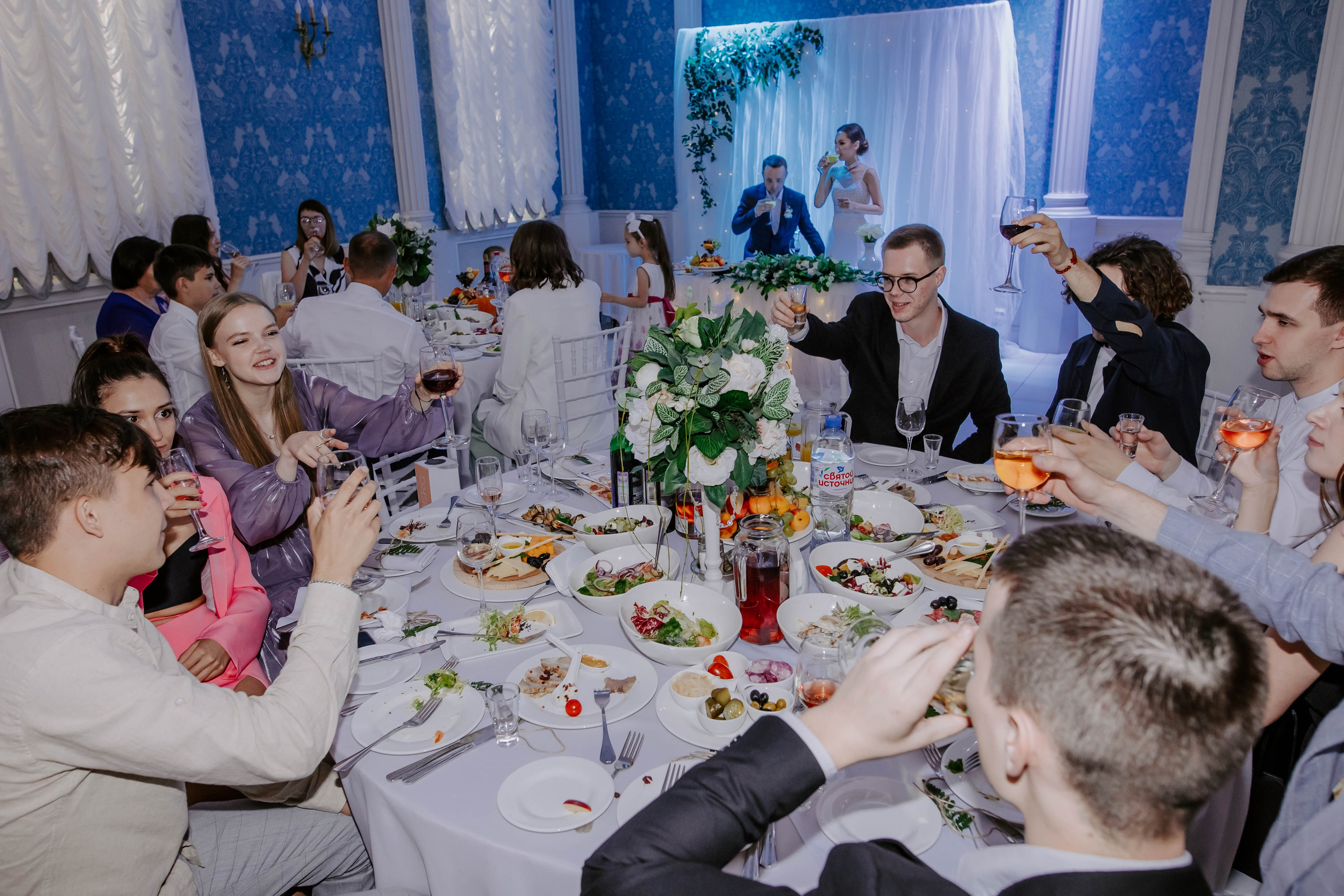 Свадебный банкет Юлии и Алексея. Фотограф Veronika Potaseva