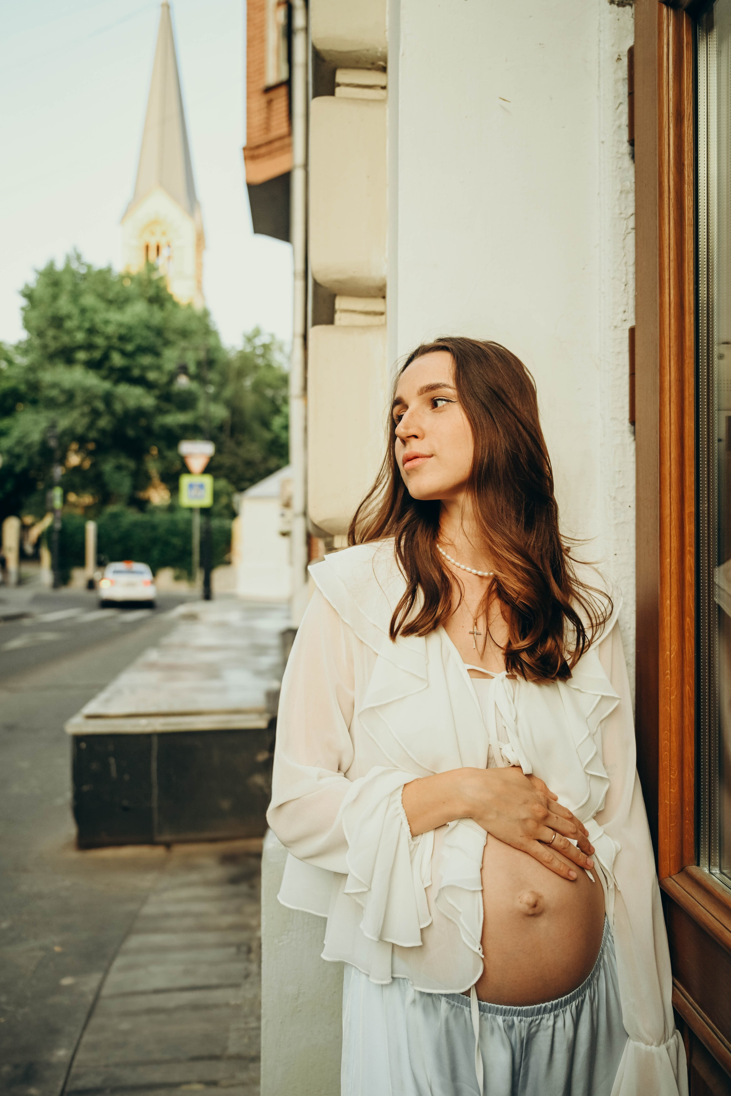 Беременность прогулка. Семейный фотограф в Москве Люберцах Ирина Вронская